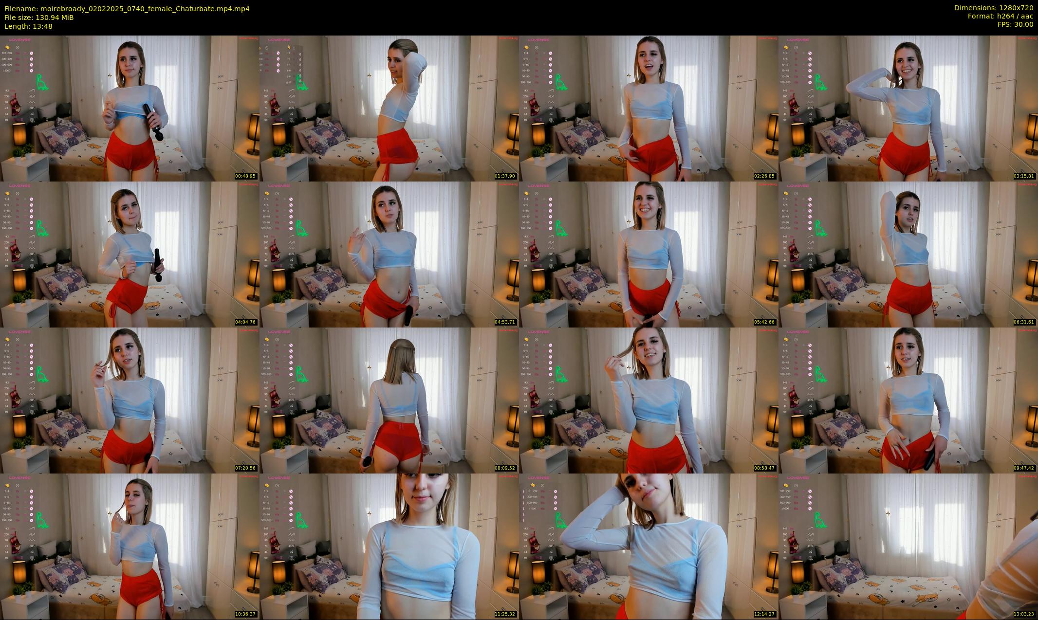 moirebroady — 14 minute Chaturbate female cam show recording, 720p, Feb 2, 2025