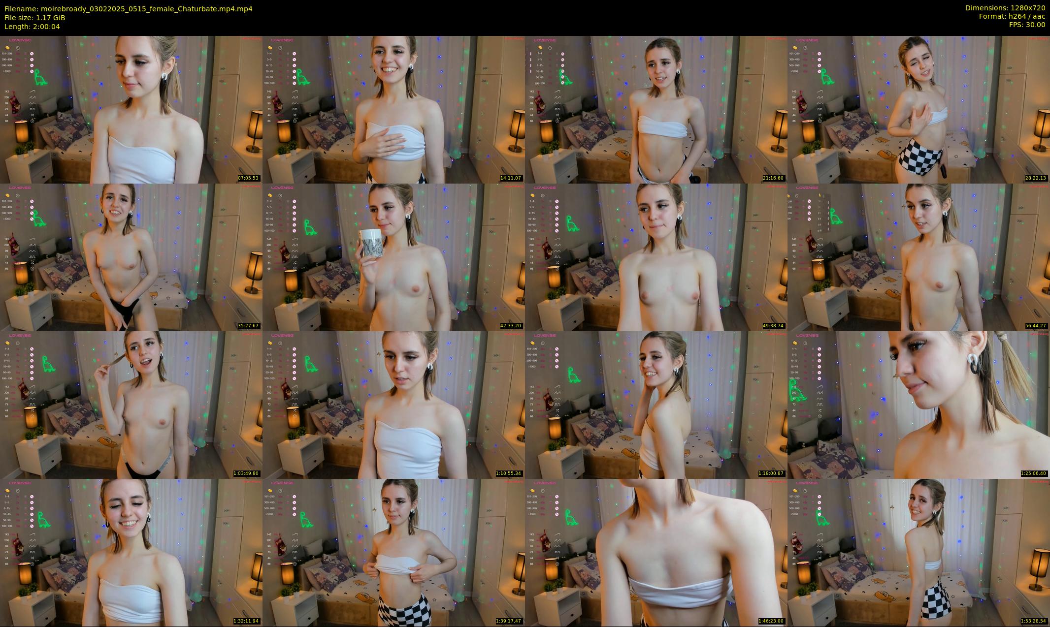 moirebroady — 121 minute Chaturbate female cam show recording, 720p, Feb 3, 2025
