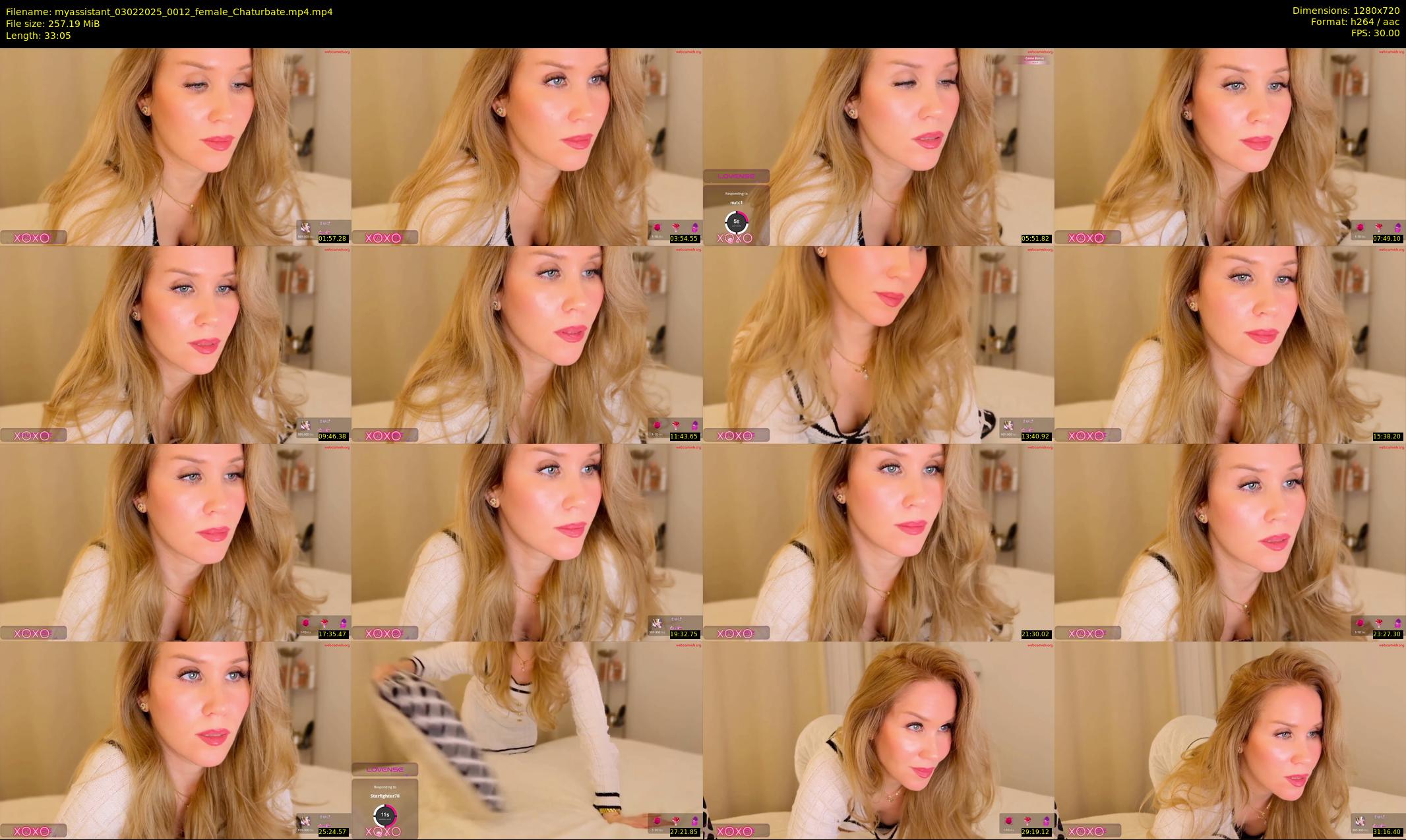 myassistant — 34 minute Chaturbate female cam show recording, 720p, Feb 3, 2025