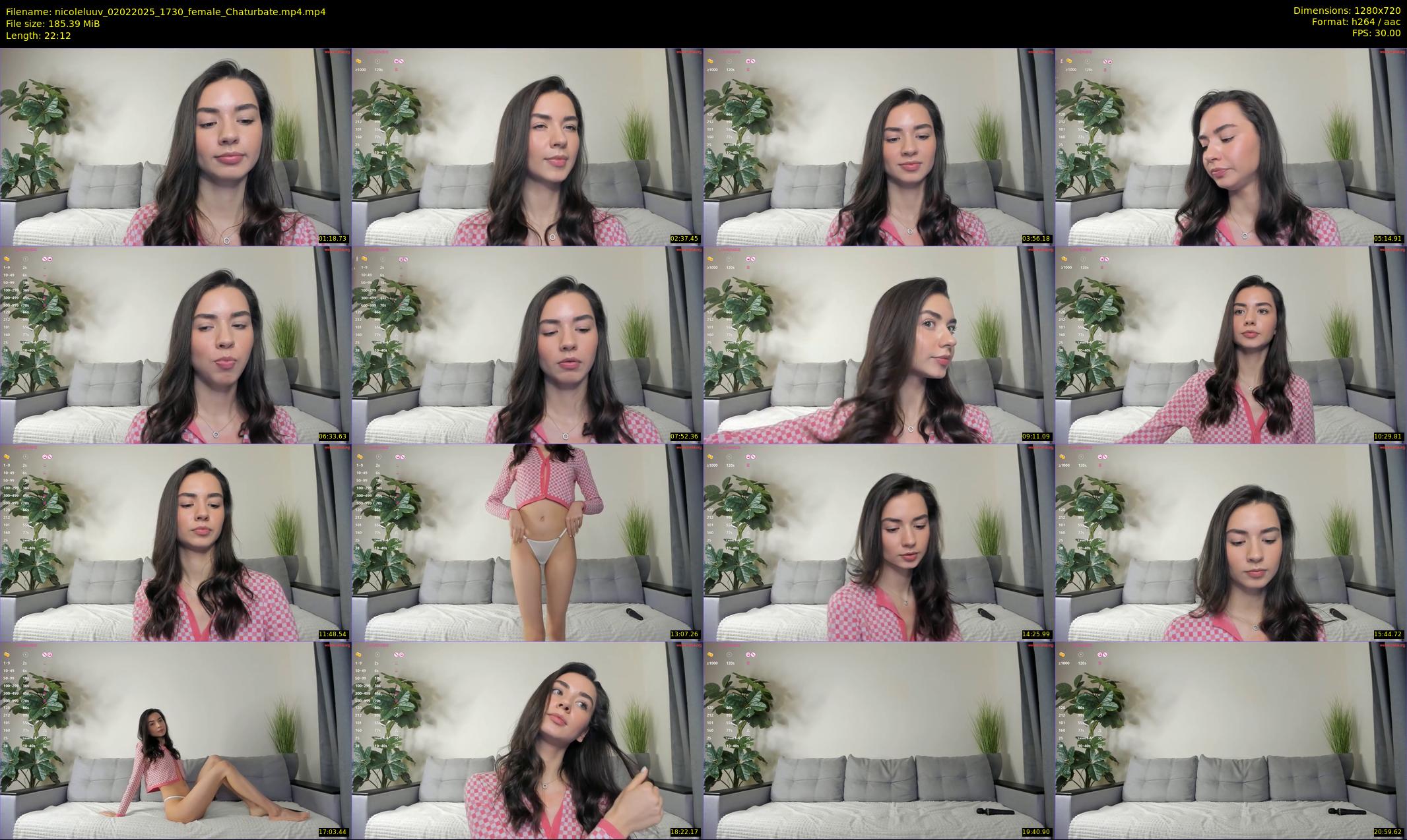 nicoleluuv — 23 minute Chaturbate female cam show recording, 720p, Feb 2, 2025