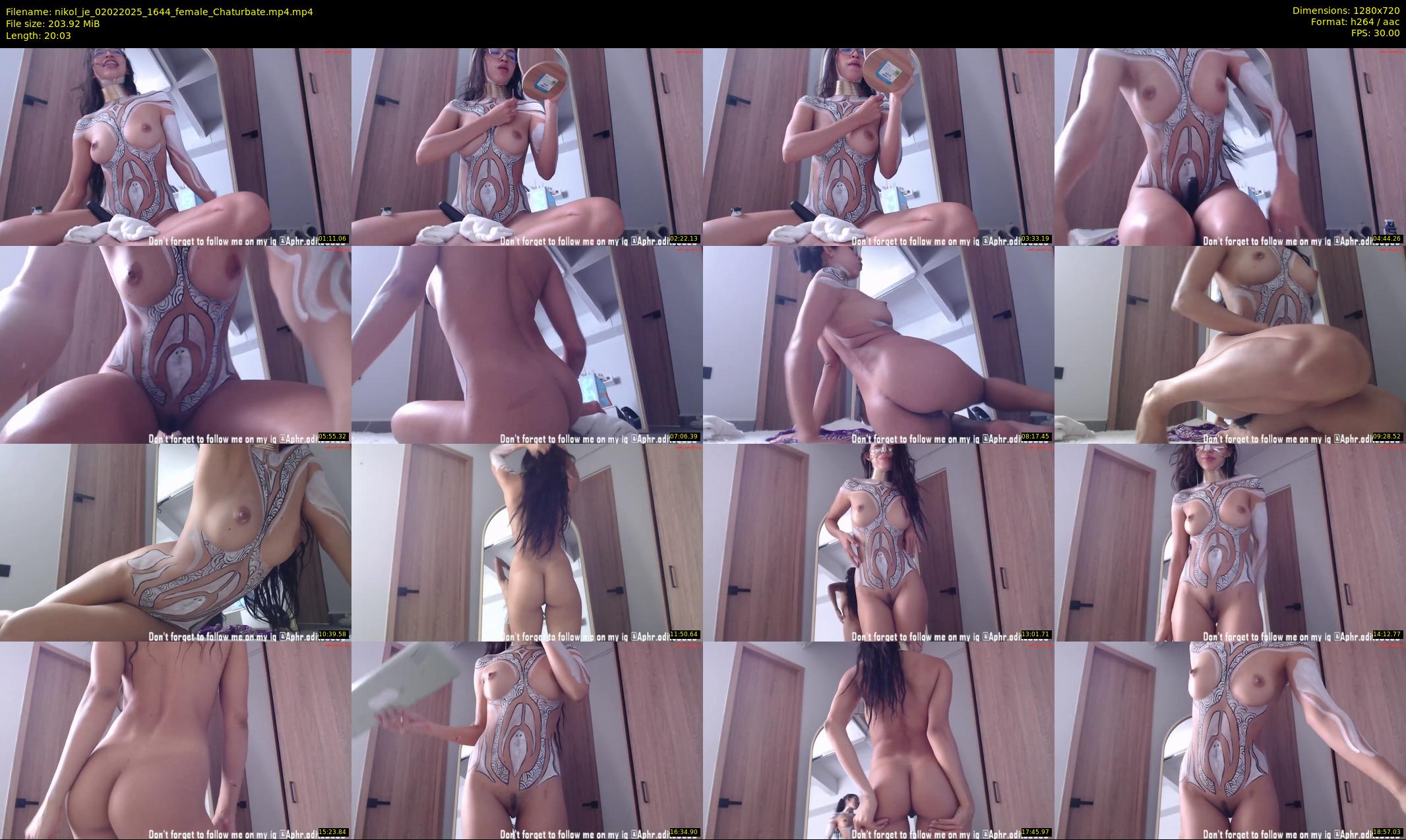 nikol_je — 21 minute Chaturbate female cam show recording, 720p, Feb 2, 2025