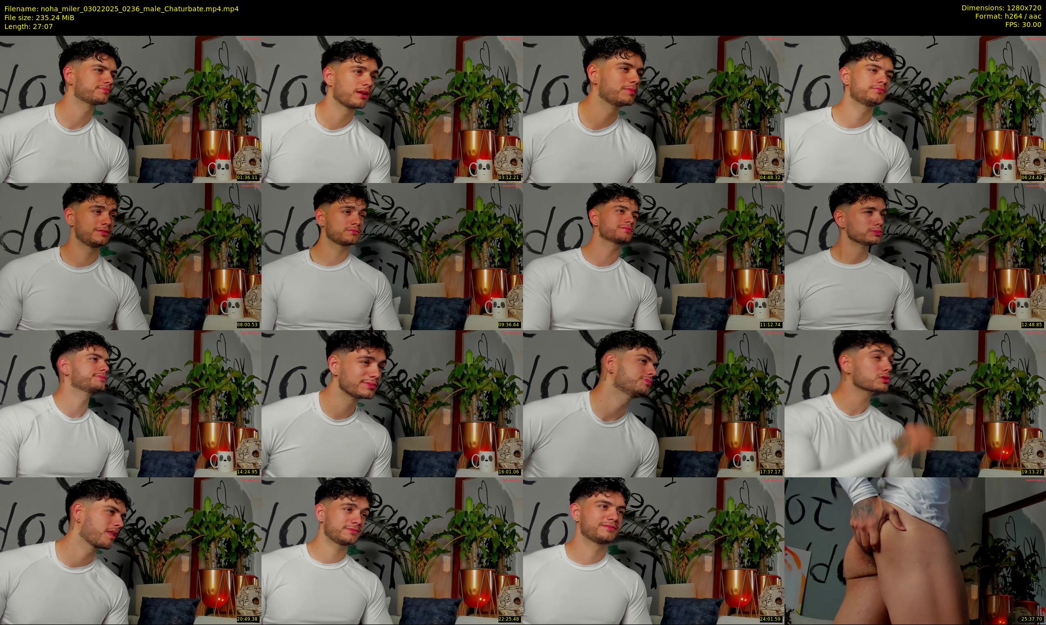 noha_miler — 28 minute Chaturbate male cam show recording, 720p, Feb 3, 2025