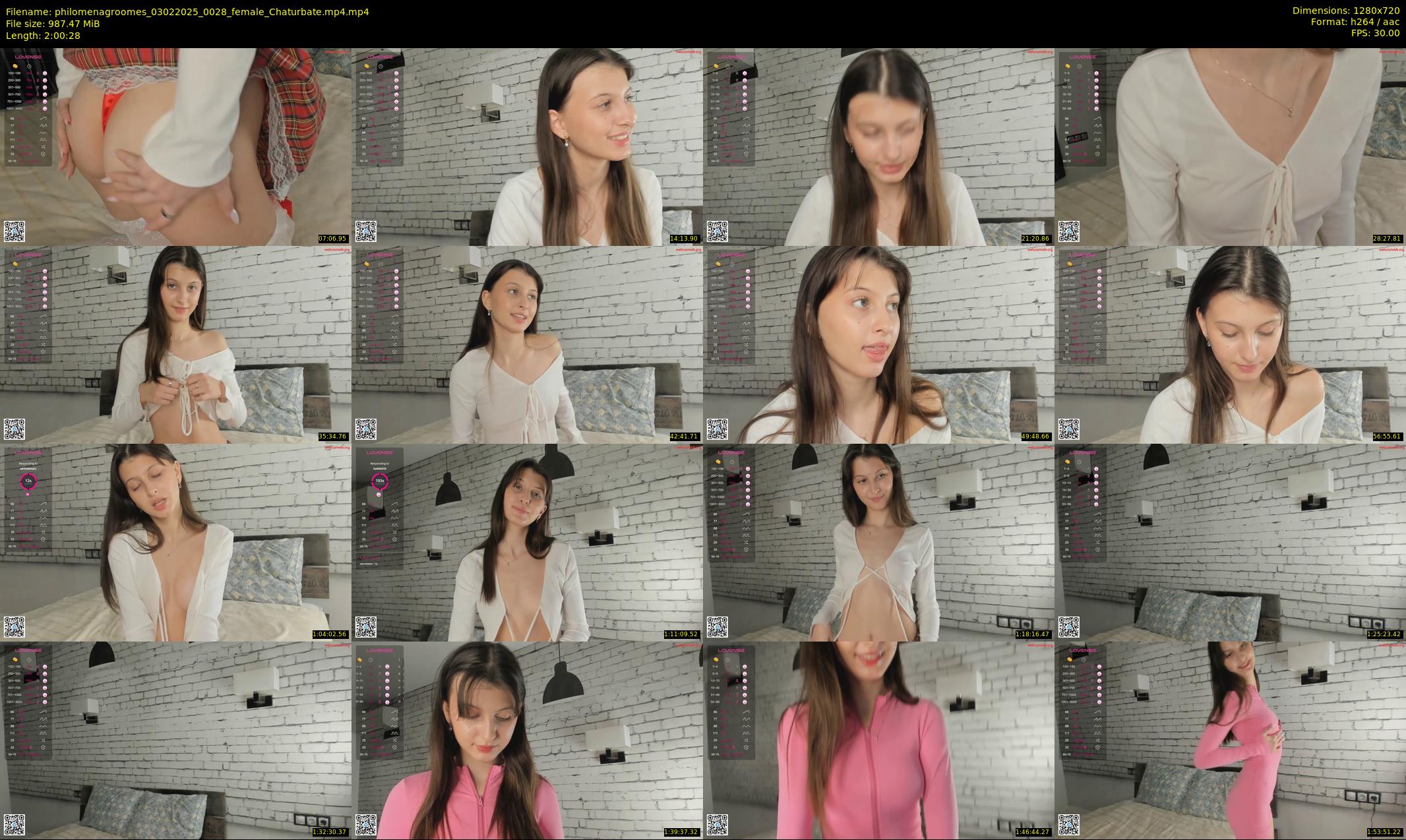 philomenagroomes — 121 minute Chaturbate female cam show recording, 720p, Feb 3, 2025