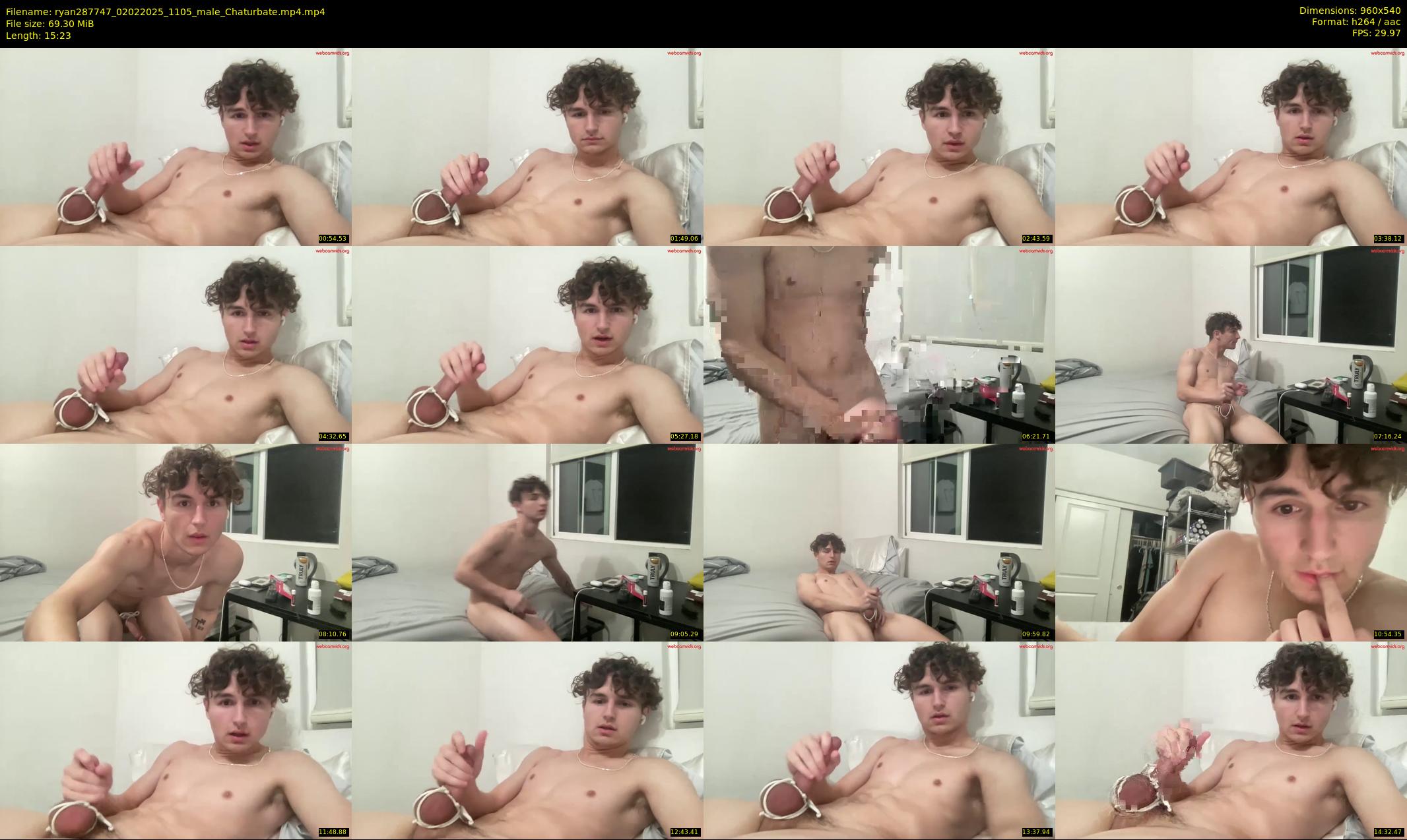 ryan287747 — 16 minute Chaturbate male cam show recording, 480p, Feb 2, 2025