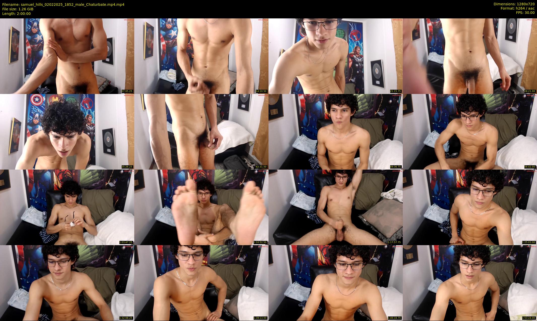 samuel_hills — 120 minute Chaturbate male cam show recording, 720p, Feb 2, 2025