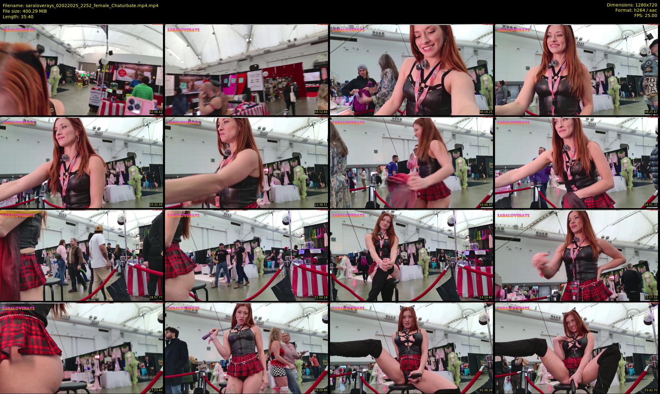 saraloverays — 36 minute Chaturbate female cam show recording, 720p, Feb 2, 2025