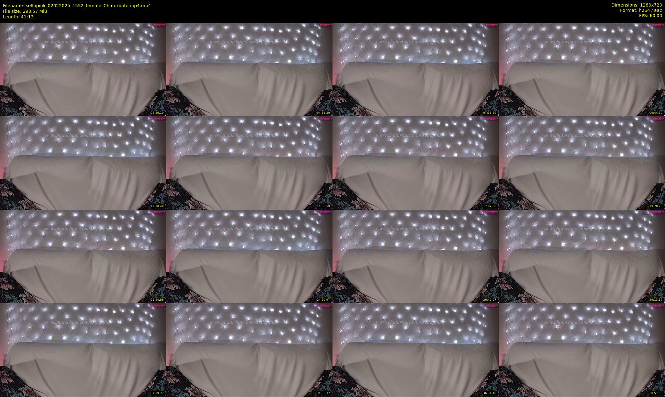 sellapink — 42 minute Chaturbate female cam show recording, 720p, Feb 2, 2025