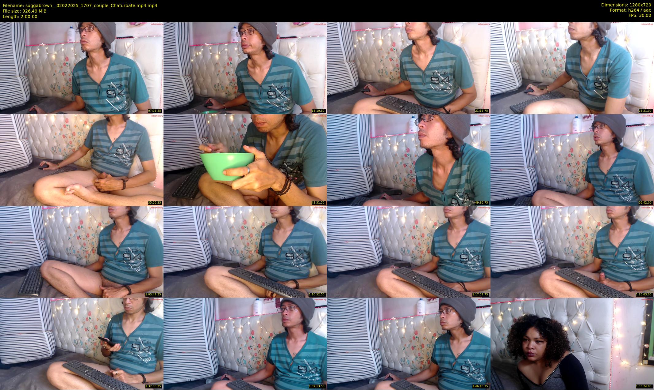 suggabrown_ — 120 minute Chaturbate couple cam show recording, 720p, Feb 2, 2025