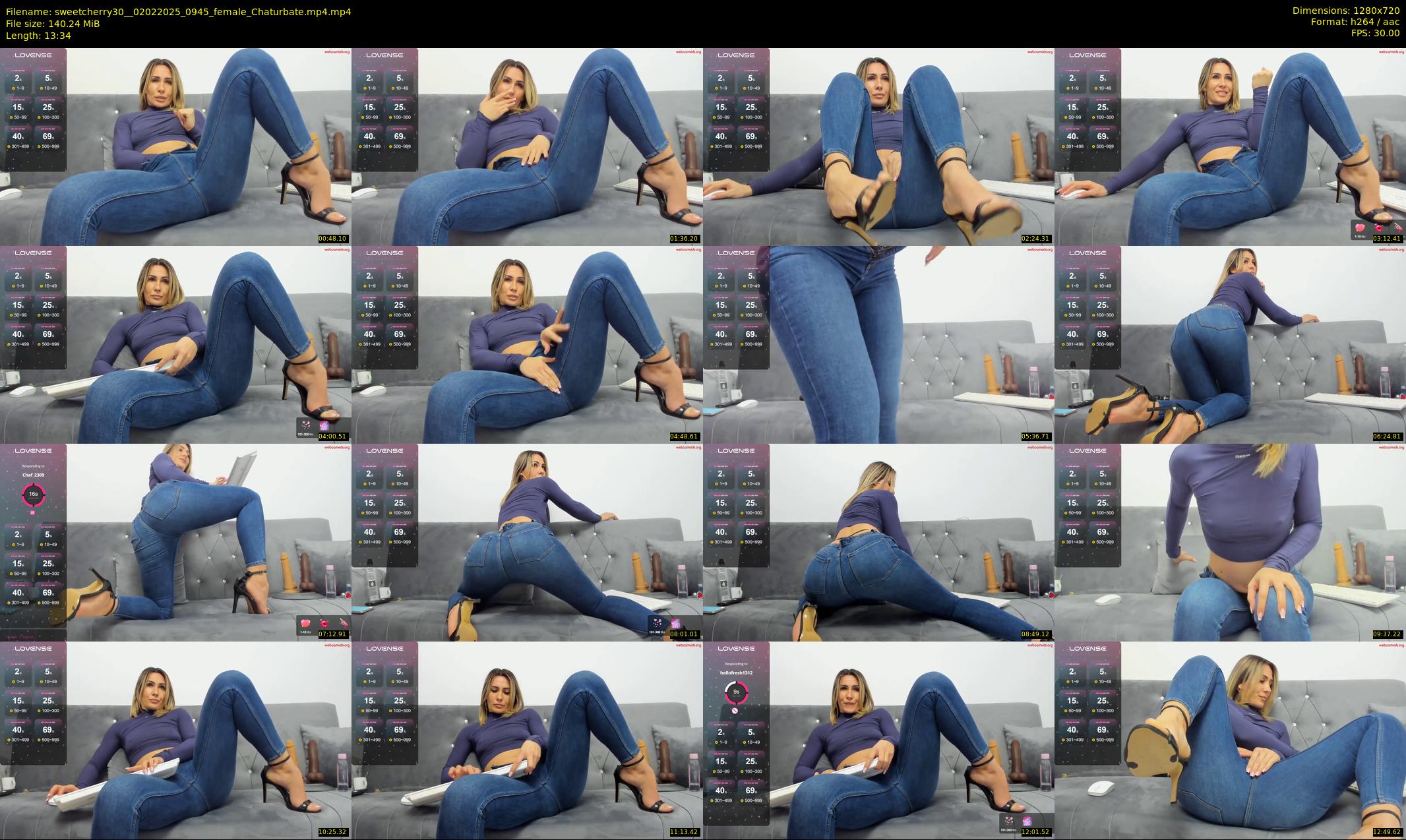 sweetcherry30_ — 14 minute Chaturbate female cam show recording, 720p, Feb 2, 2025