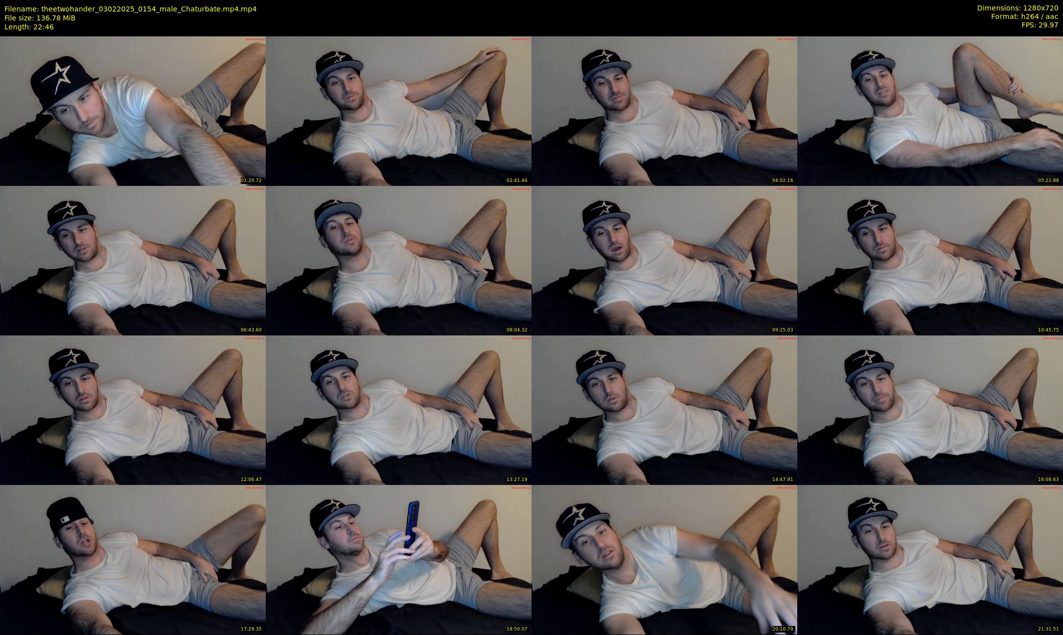 theetwohander — 23 minute Chaturbate male cam show recording, 720p, Feb 3, 2025