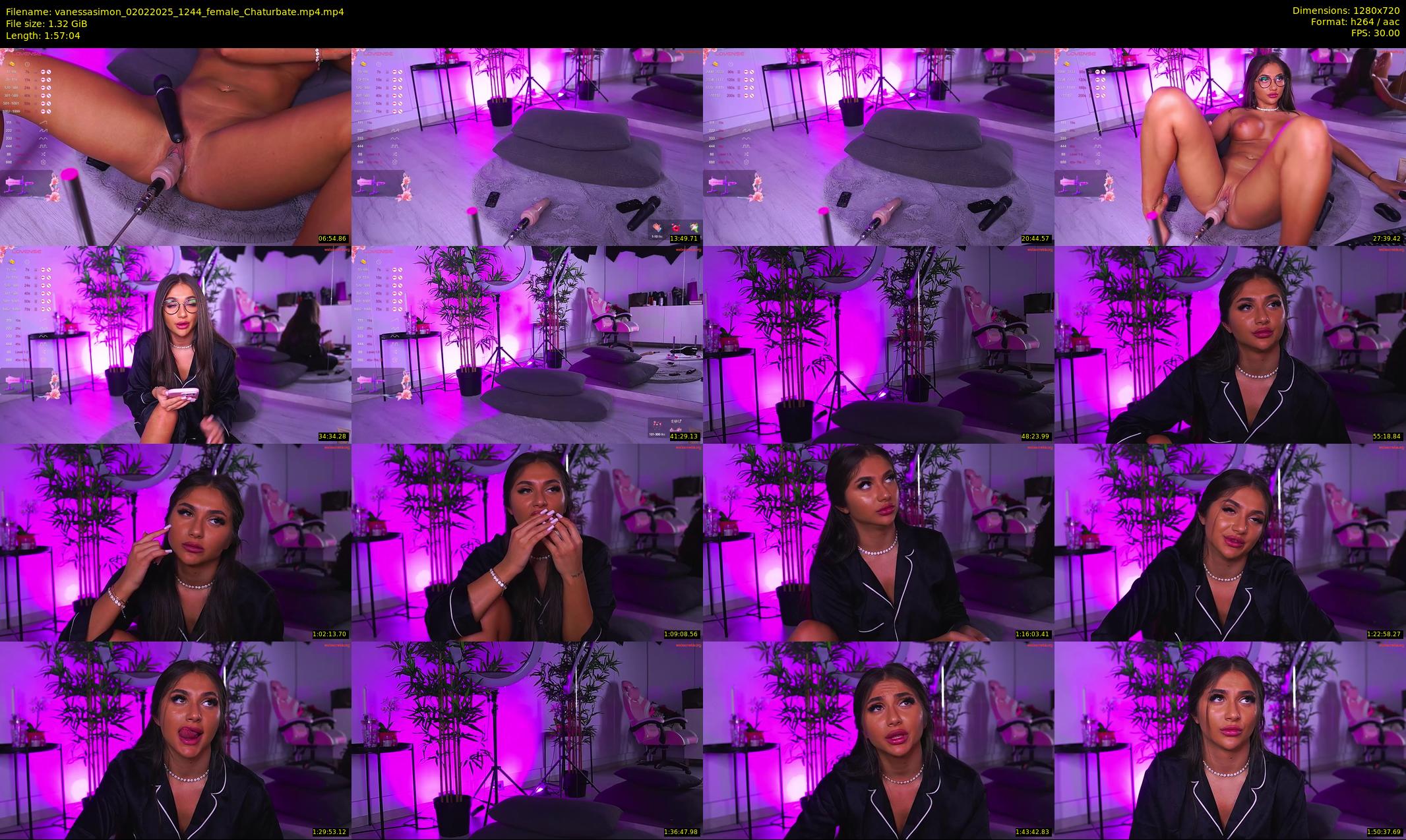 vanessasimon — 118 minute Chaturbate female cam show recording, 720p, Feb 2, 2025