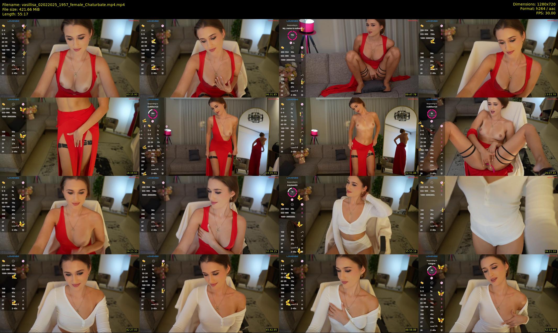 vasillisa — 56 minute Chaturbate female cam show recording, 720p, Feb 2, 2025