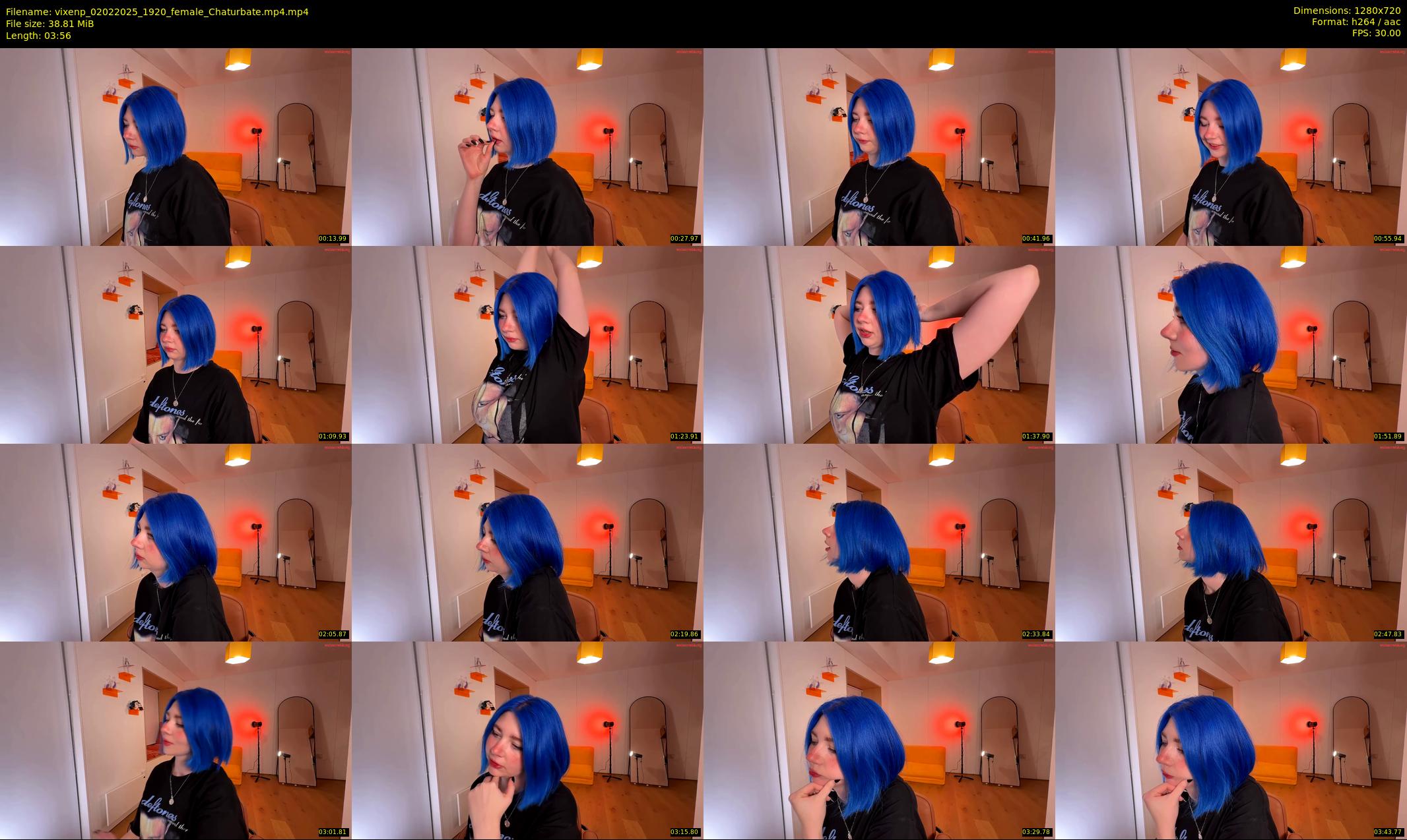 vixenp — 4 minute Chaturbate female cam show recording, 720p, Feb 2, 2025