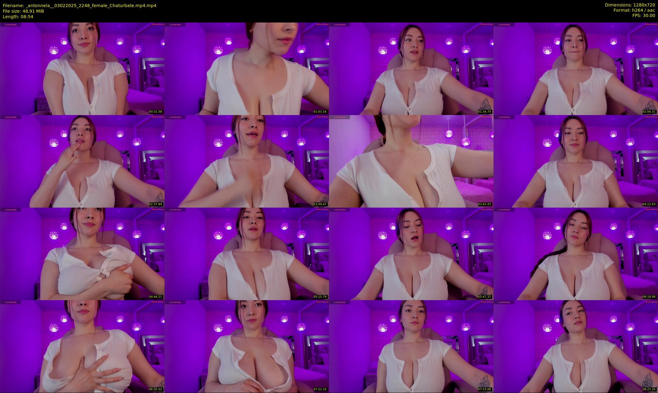 _antonnela_ — 9 minute Chaturbate female cam show recording, 720p, Feb 3, 2025