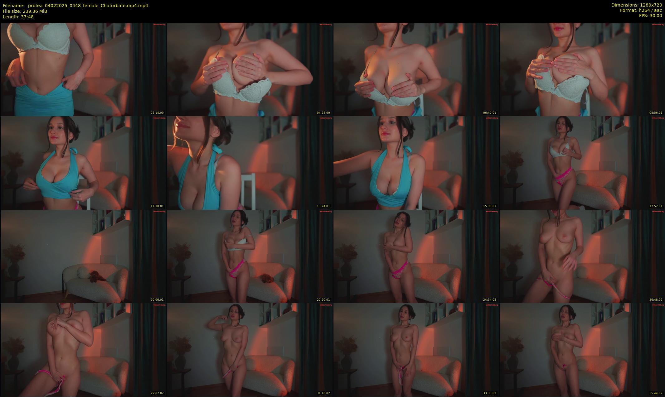 _protea — 38 minute Chaturbate female cam show recording, 720p, Feb 4, 2025