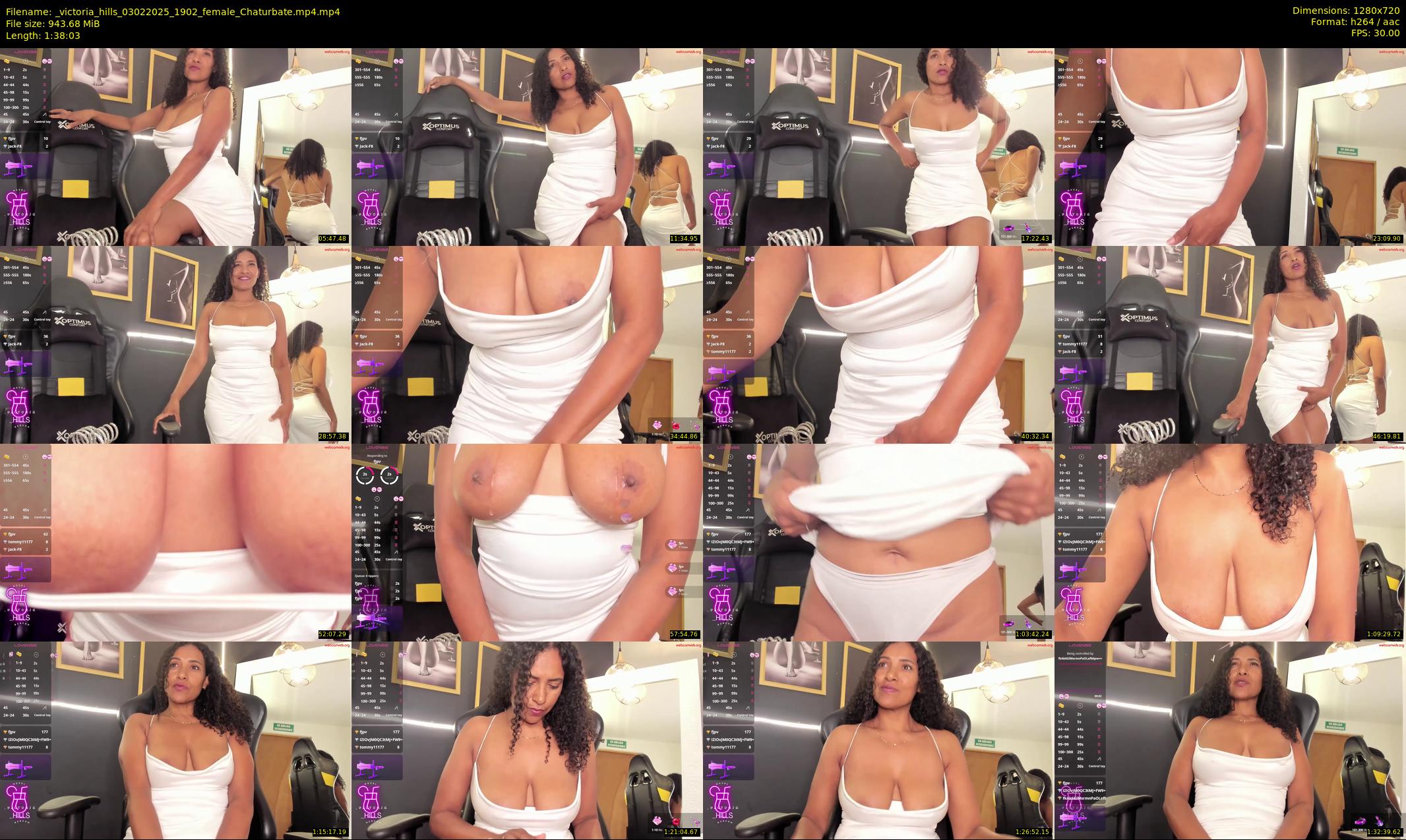 _victoria_hills — 99 minute Chaturbate female cam show recording, 720p, Feb 3, 2025