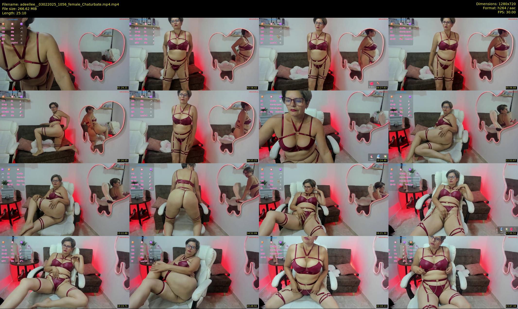 adeellee_ — 26 minute Chaturbate female cam show recording, 720p, Feb 3, 2025