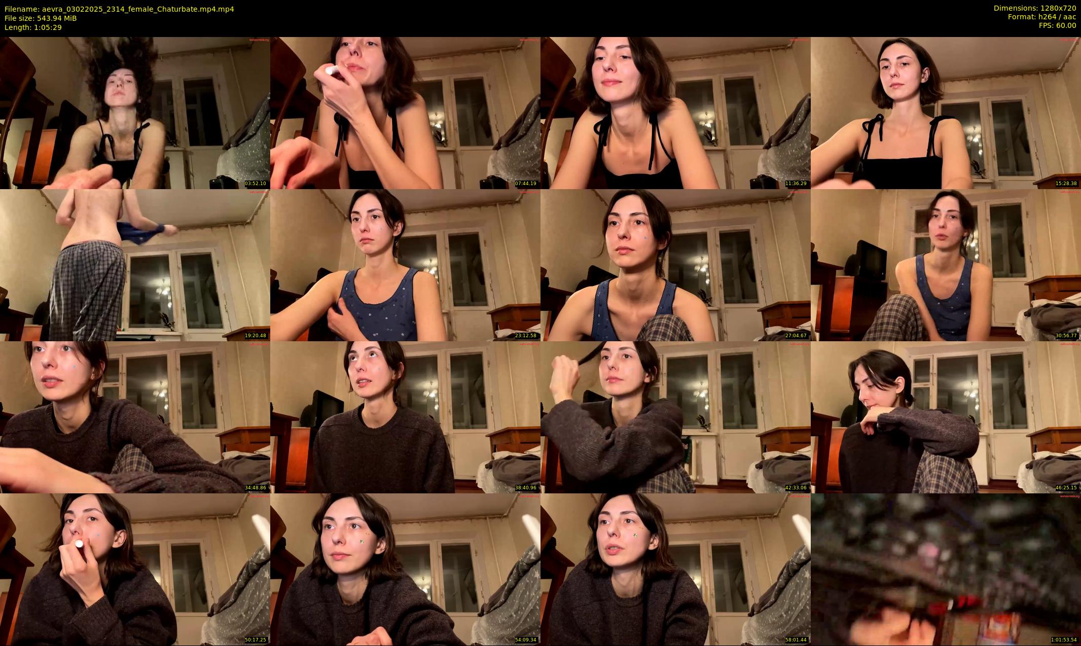 aevra — 66 minute Chaturbate female cam show recording, 720p, Feb 3, 2025