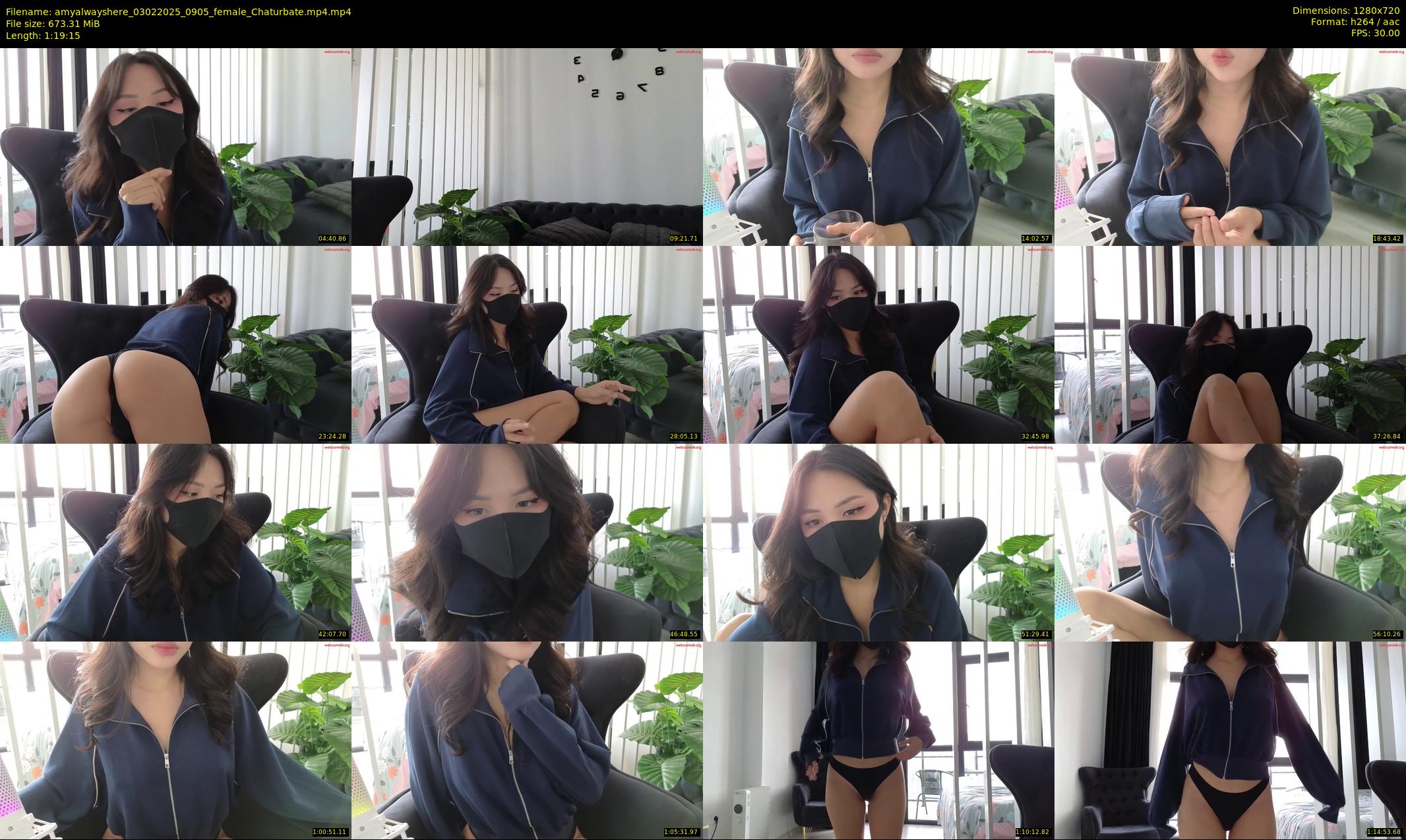 amyalwayshere — 80 minute Chaturbate female cam show recording, 720p, Feb 3, 2025