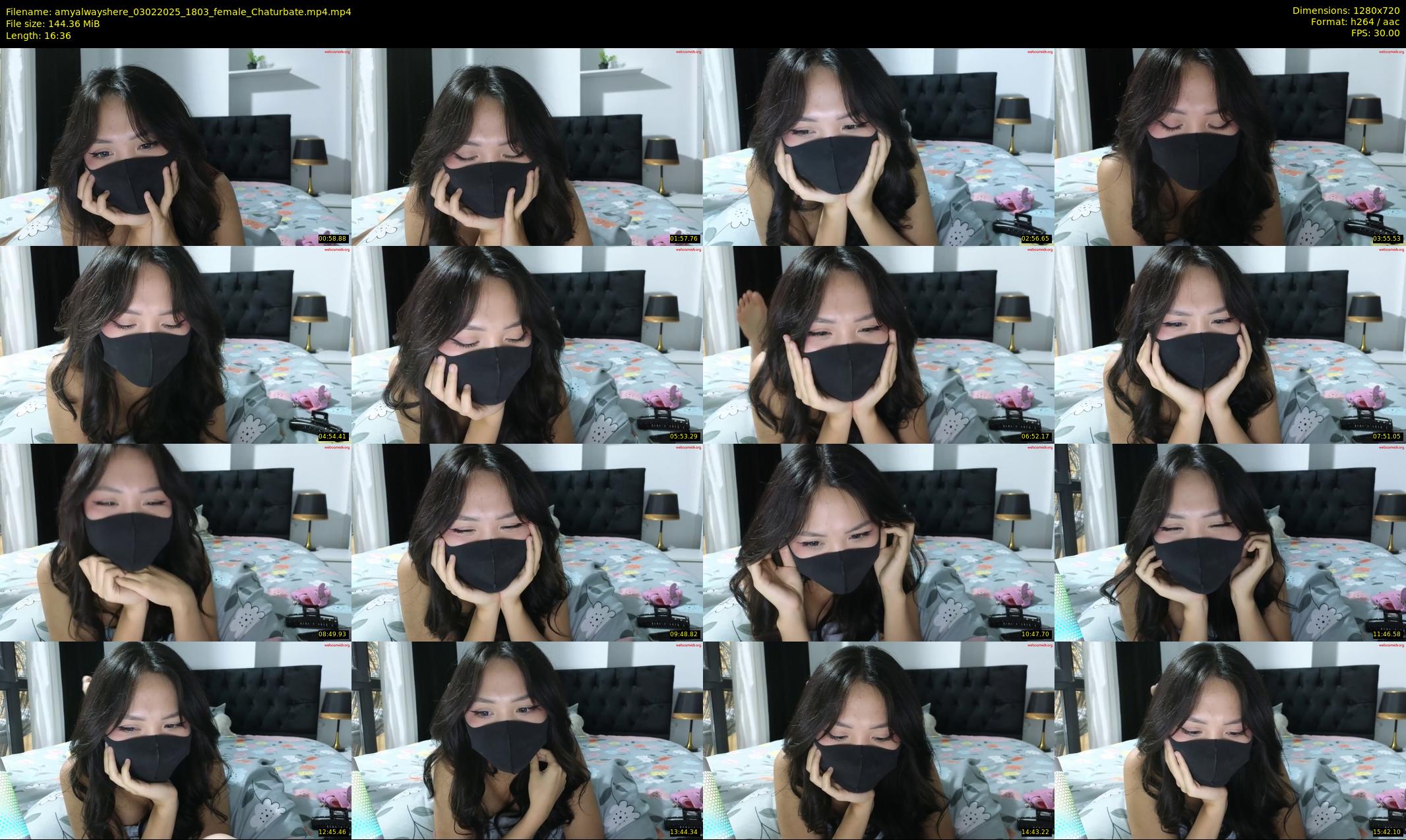 amyalwayshere — 17 minute Chaturbate female cam show recording, 720p, Feb 3, 2025