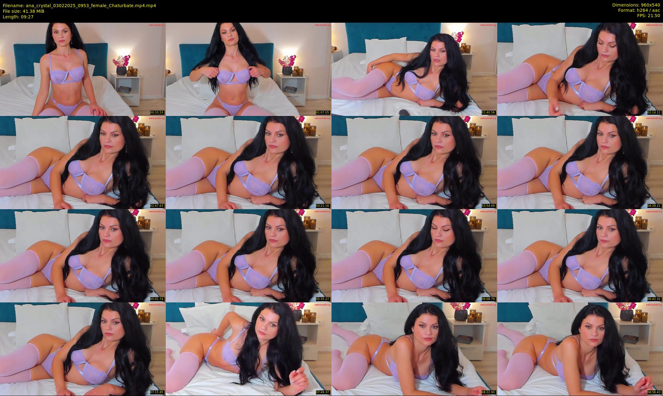 ana_crystal — 10 minute Chaturbate female cam show recording, 480p, Feb 3, 2025