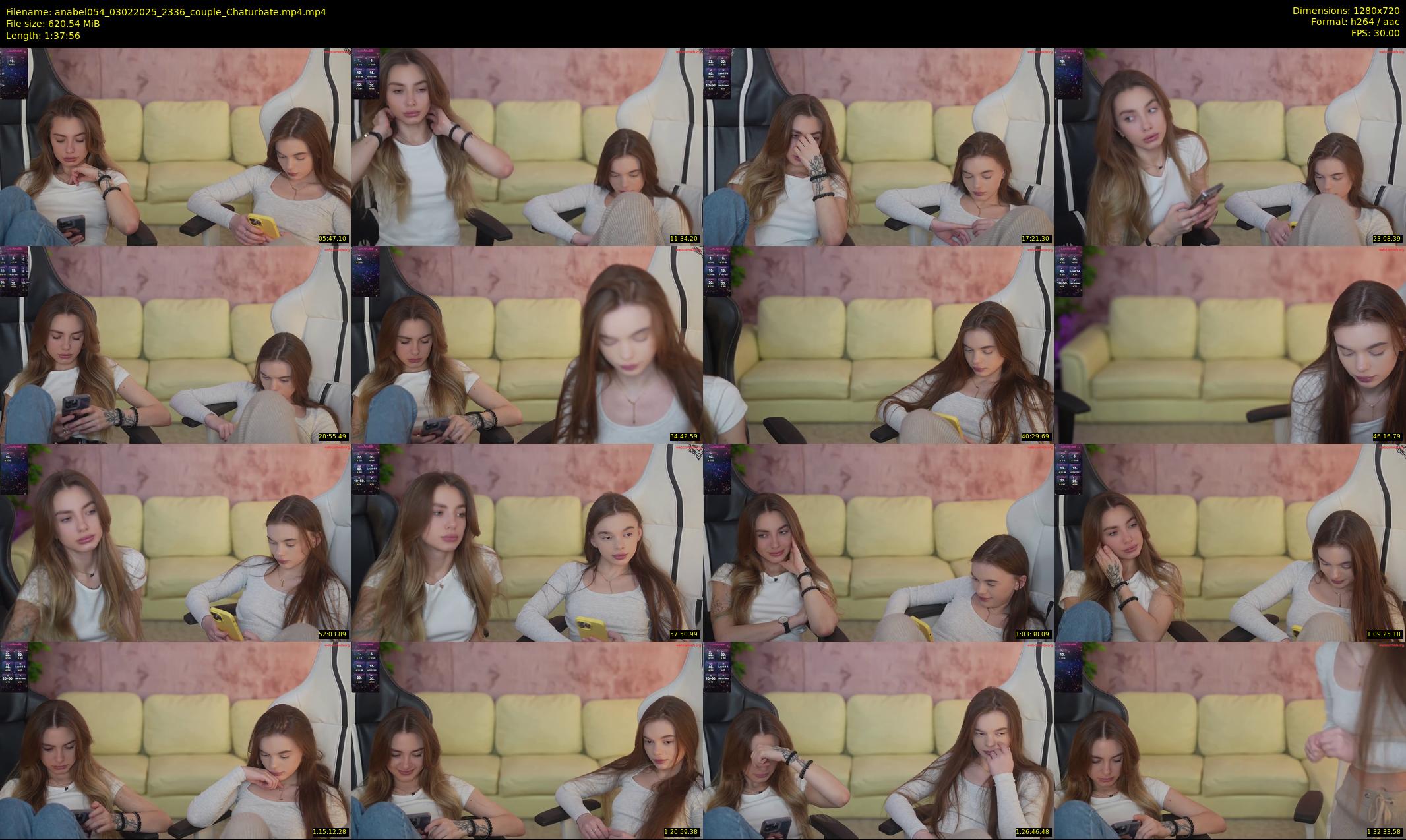 anabel054 — 98 minute Chaturbate female cam show recording, 720p, Feb 3, 2025