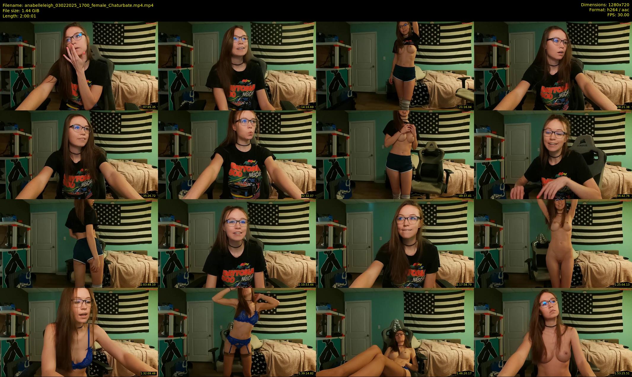 anabelleleigh — 121 minute Chaturbate female cam show recording, 720p, Feb 3, 2025