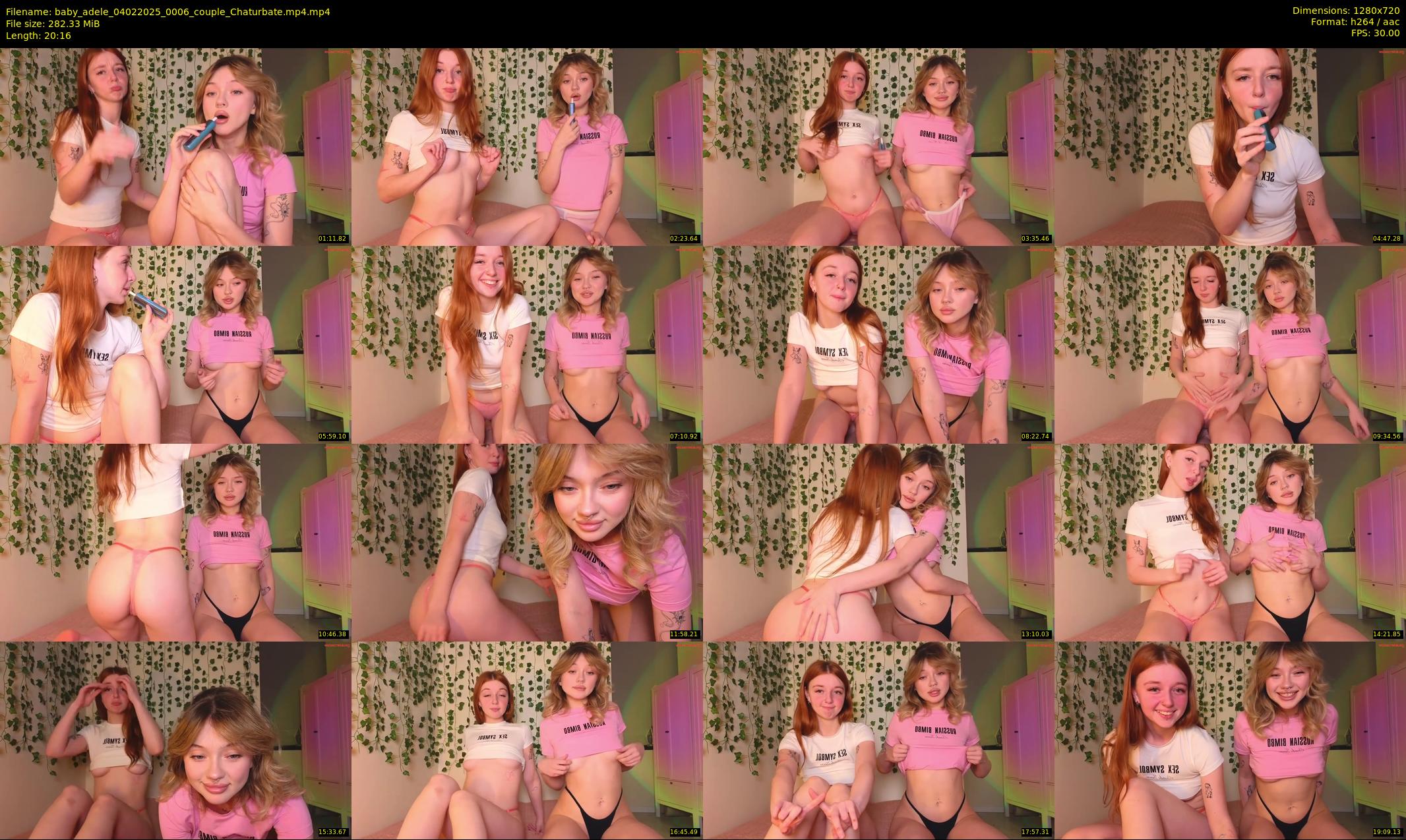 baby_adele — 21 minute Chaturbate female cam show recording, 720p, Feb 4, 2025