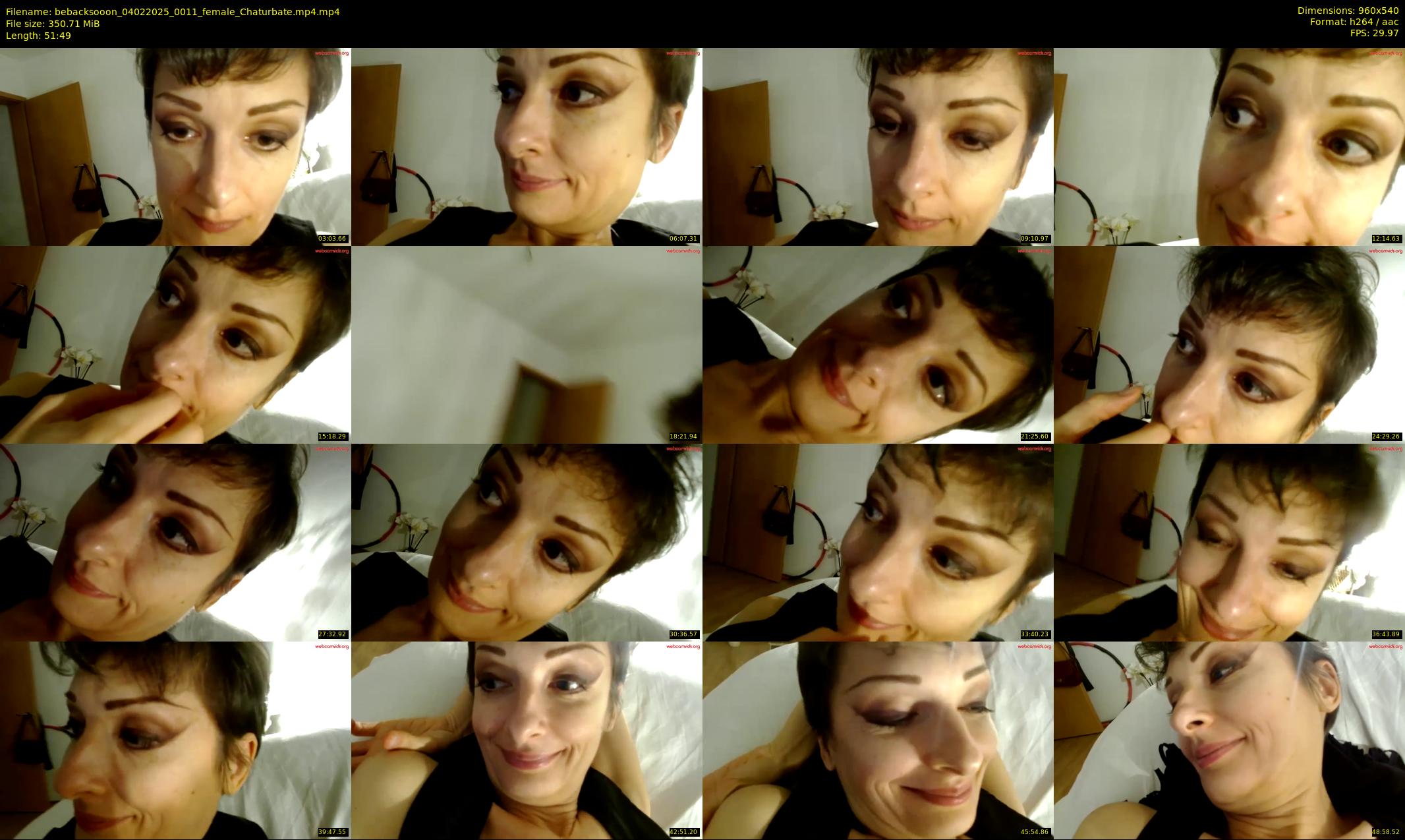 bebacksooon — 52 minute Chaturbate female cam show recording, 480p, Feb 4, 2025