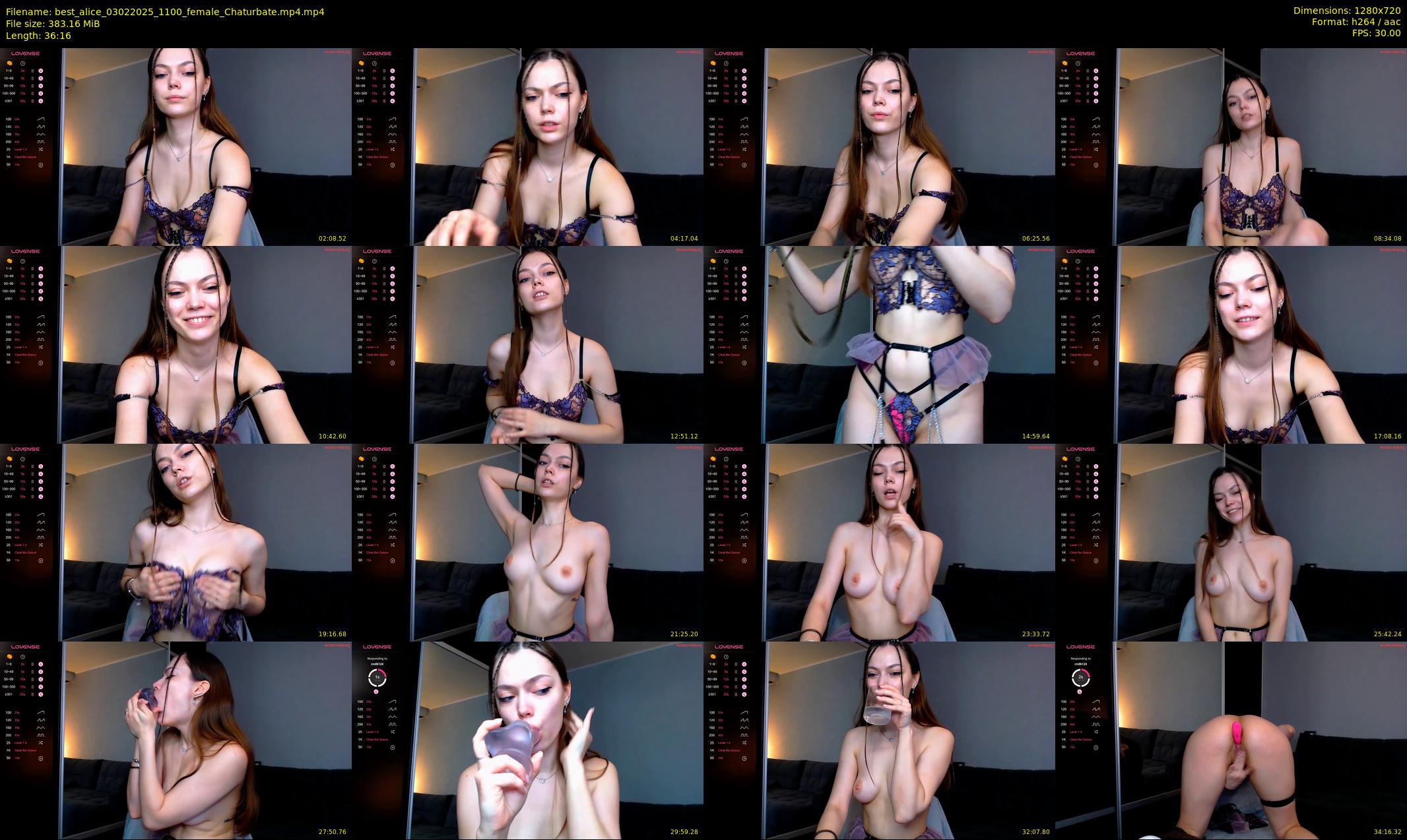 best_alice — 37 minute Chaturbate female cam show recording, 720p, Feb 3, 2025