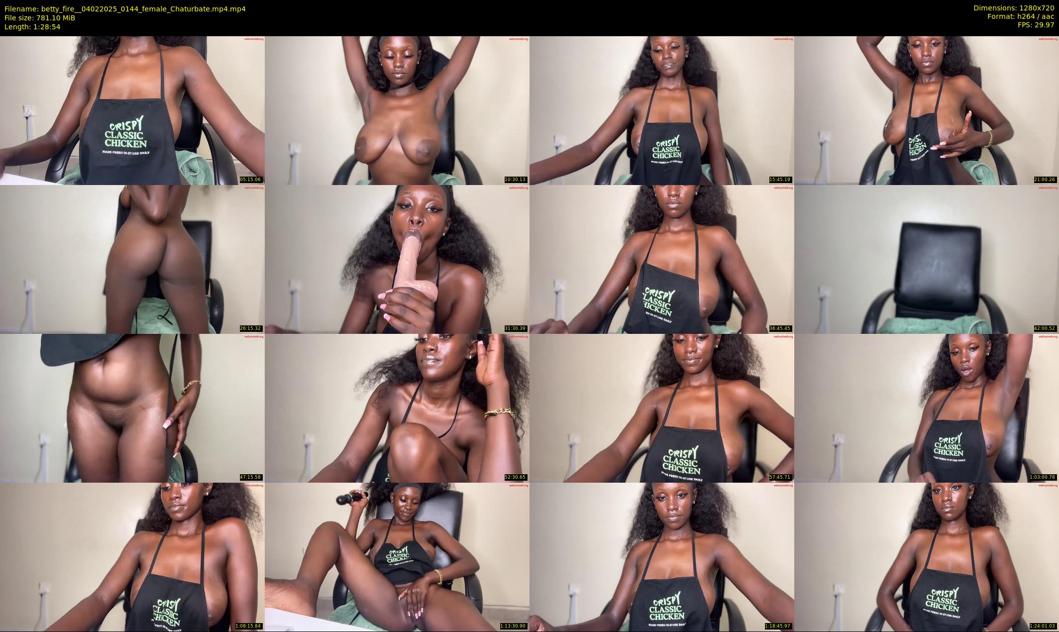 betty_fire_ — 89 minute Chaturbate female cam show recording, 720p, Feb 4, 2025