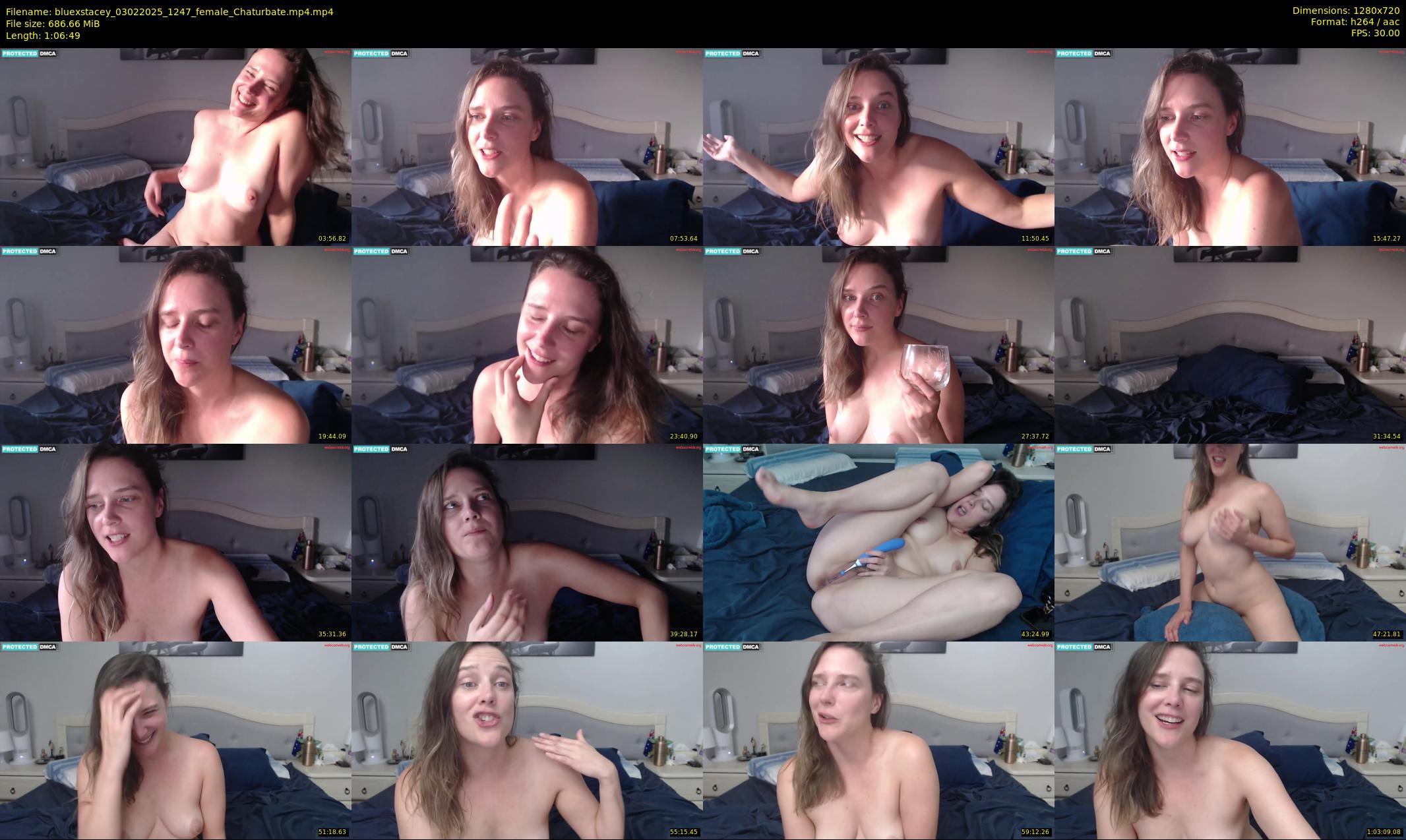 bluexstacey — 67 minute Chaturbate female cam show recording, 720p, Feb 3, 2025