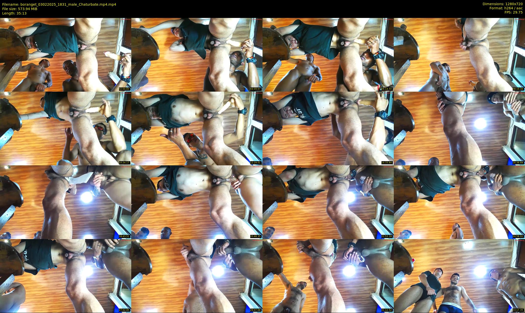 boranget — 36 minute Chaturbate male cam show recording, 720p, Feb 3, 2025