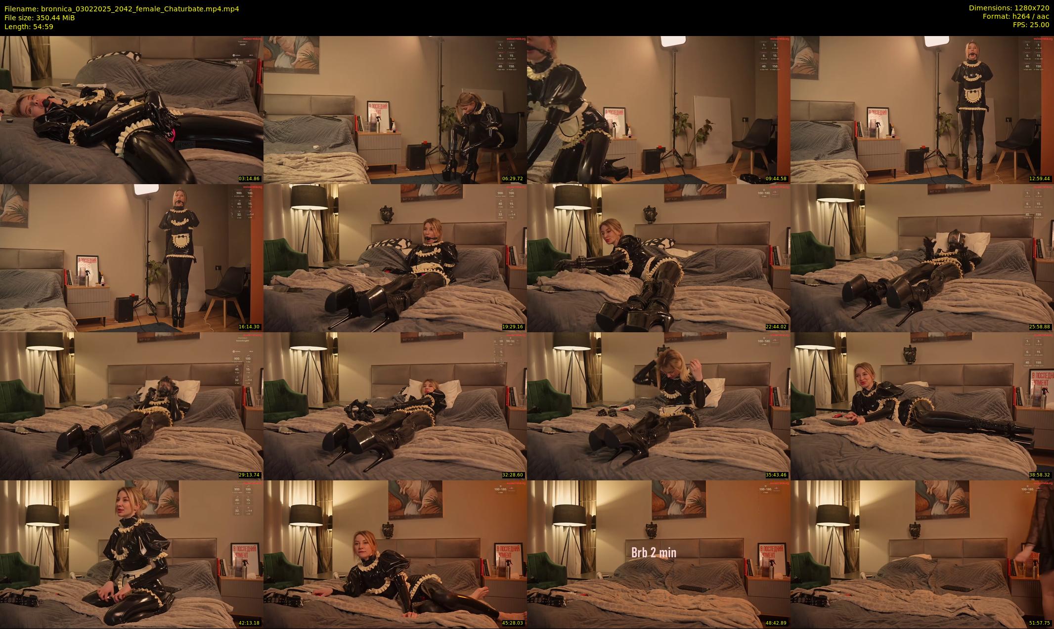bronnica — 55 minute Chaturbate female cam show recording, 720p, Feb 3, 2025