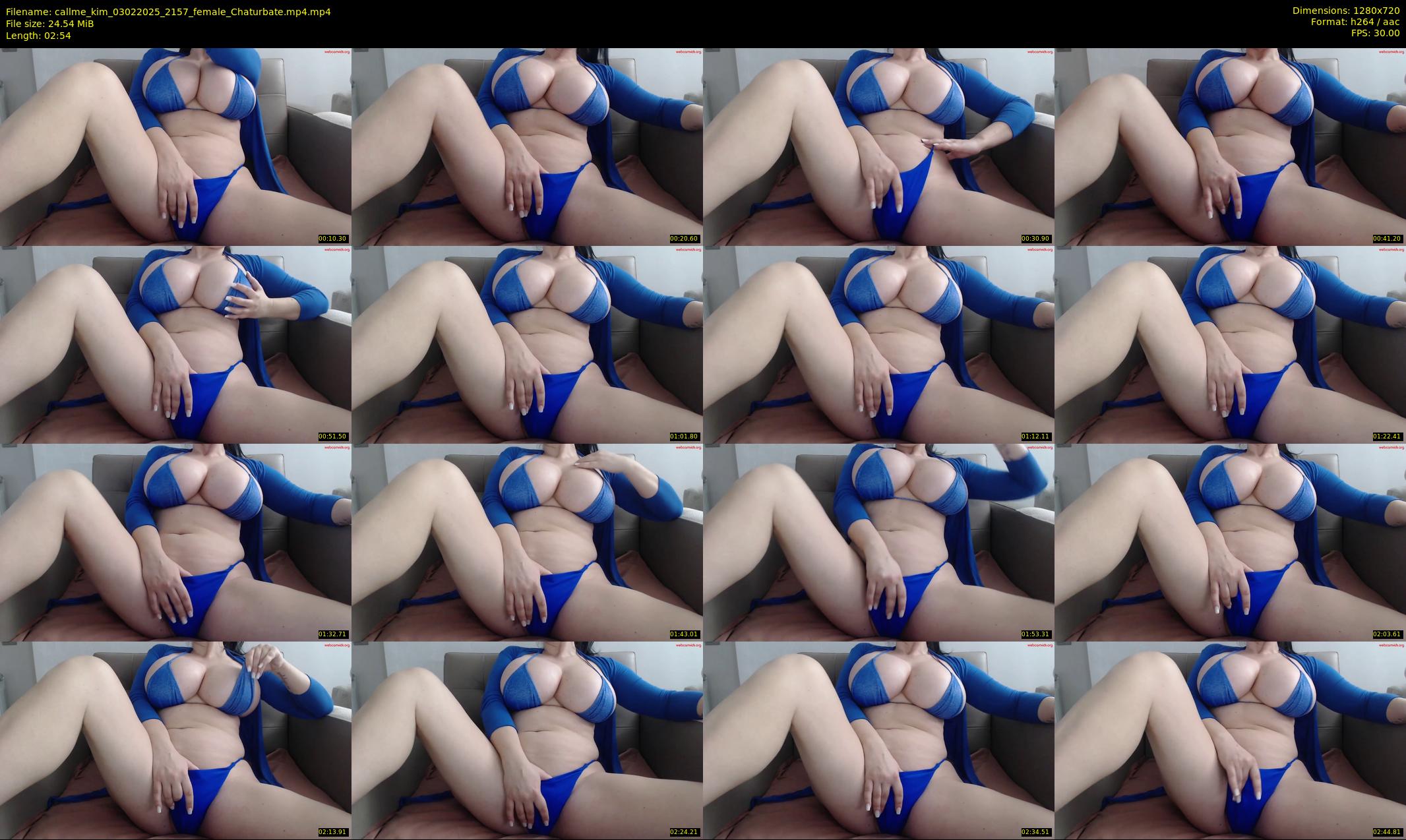 callme_kim — 3 minute Chaturbate female cam show recording, 720p, Feb 3, 2025