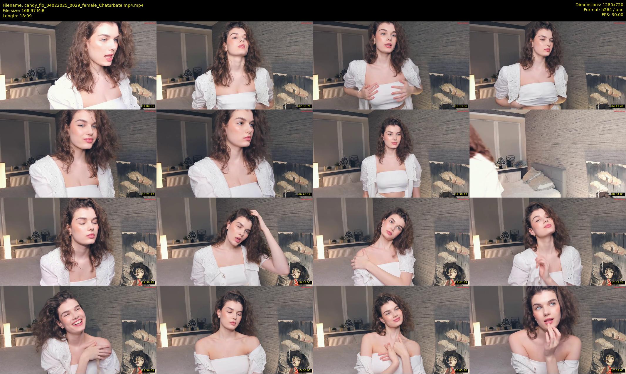 candy_flo — 19 minute Chaturbate female cam show recording, 720p, Feb 4, 2025