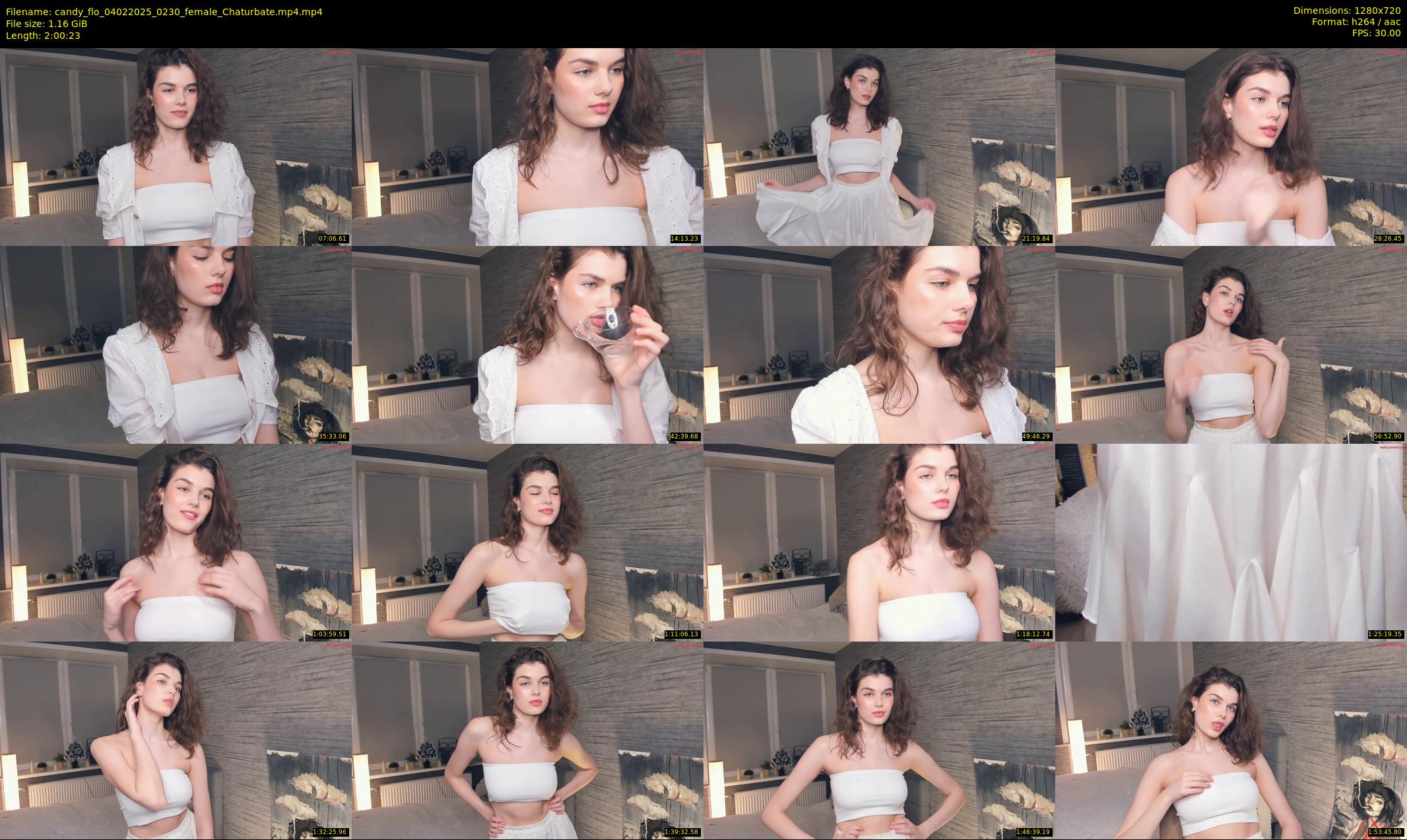 candy_flo — 121 minute Chaturbate female cam show recording, 720p, Feb 4, 2025