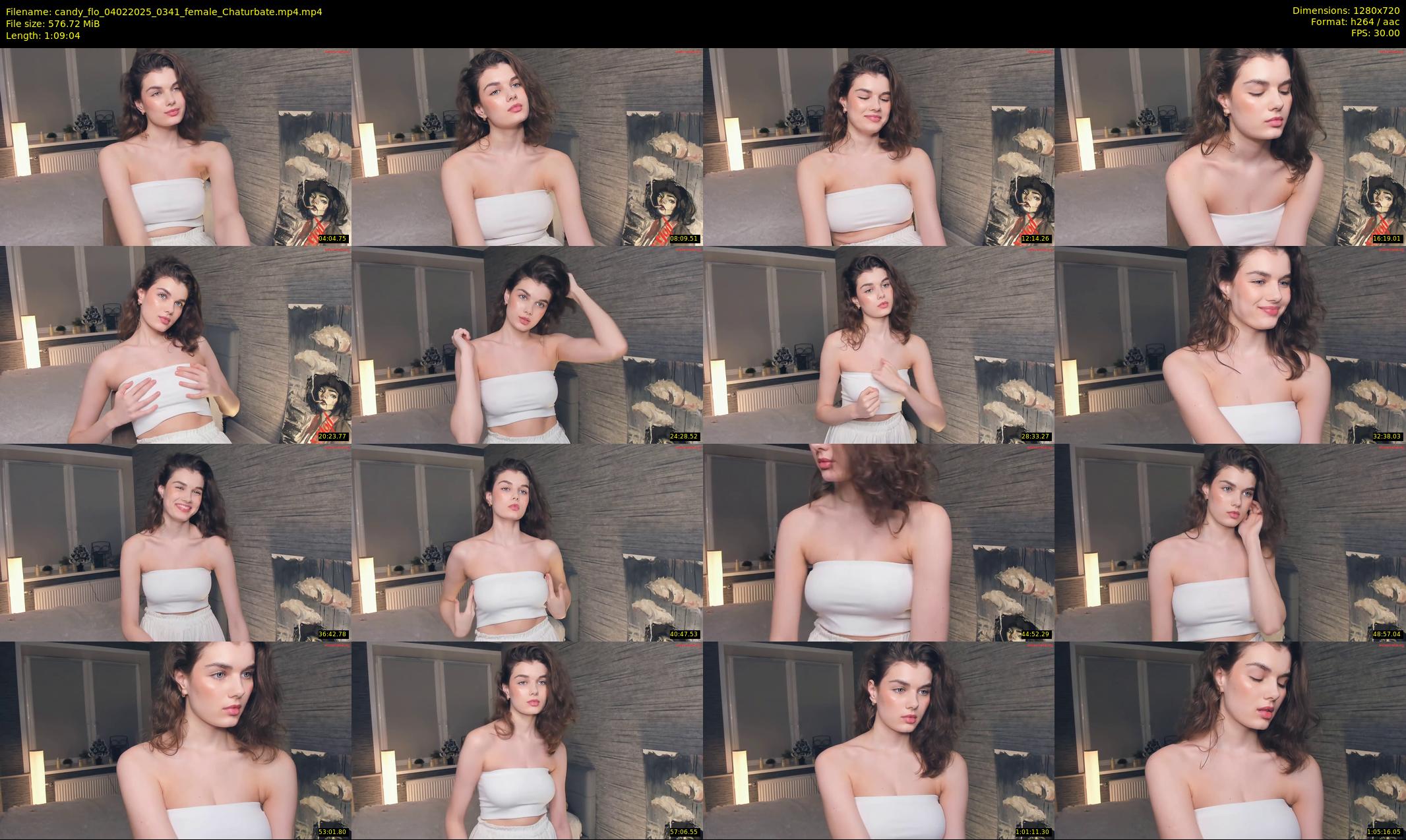 candy_flo — 70 minute Chaturbate female cam show recording, 720p, Feb 4, 2025