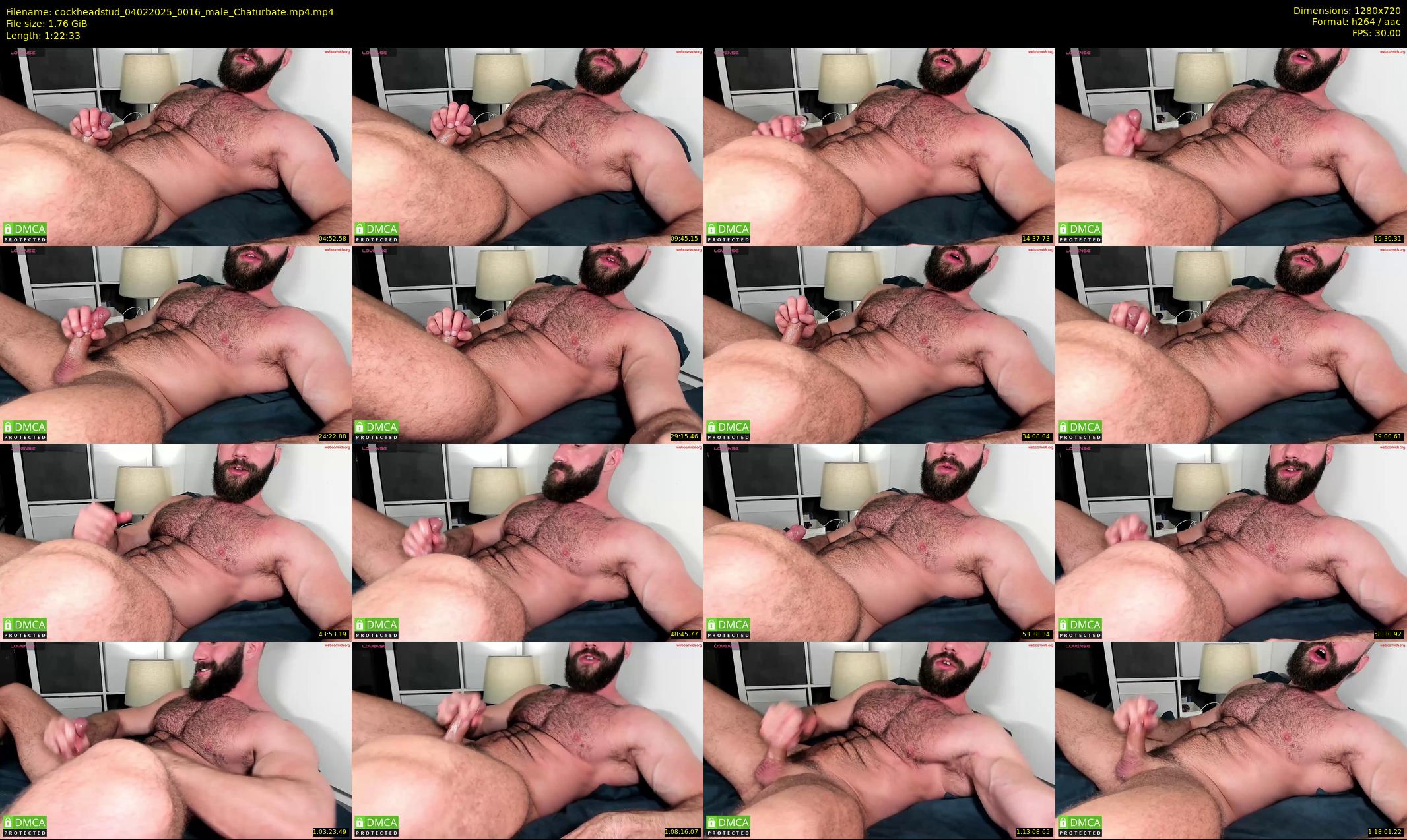 cockheadstud — 83 minute Chaturbate male cam show recording, 720p, Feb 4, 2025
