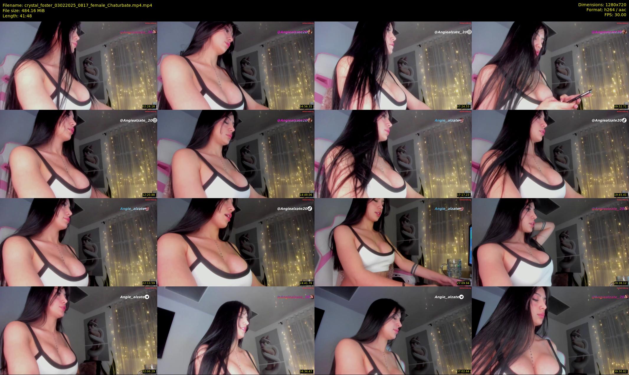 crystal_foster — 42 minute Chaturbate female cam show recording, 720p, Feb 3, 2025