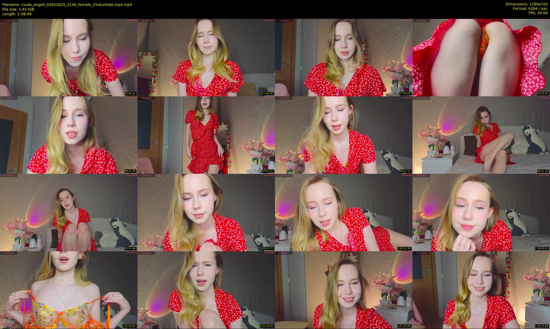 cuute_angell — 99 minute Chaturbate female cam show recording, 720p, Feb 3, 2025
