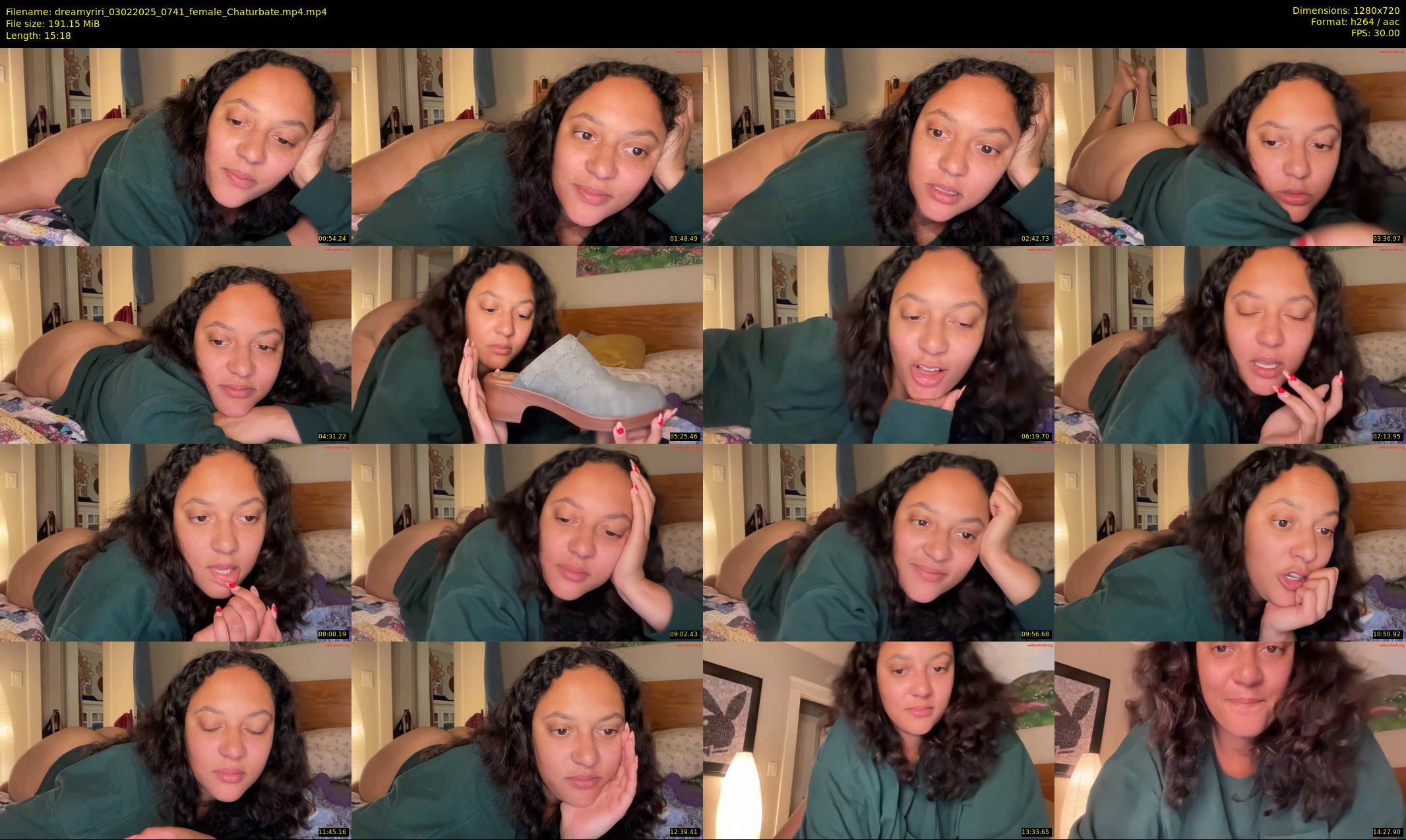 dreamyriri — 16 minute Chaturbate female cam show recording, 720p, Feb 3, 2025