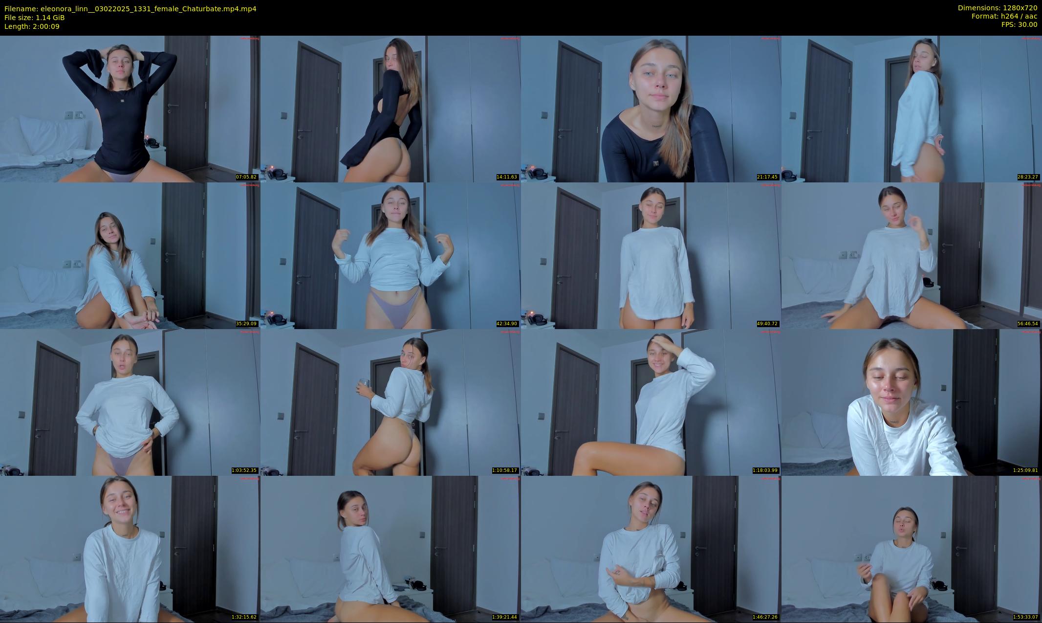 eleonora_linn_ — 121 minute Chaturbate female cam show recording, 720p, Feb 3, 2025