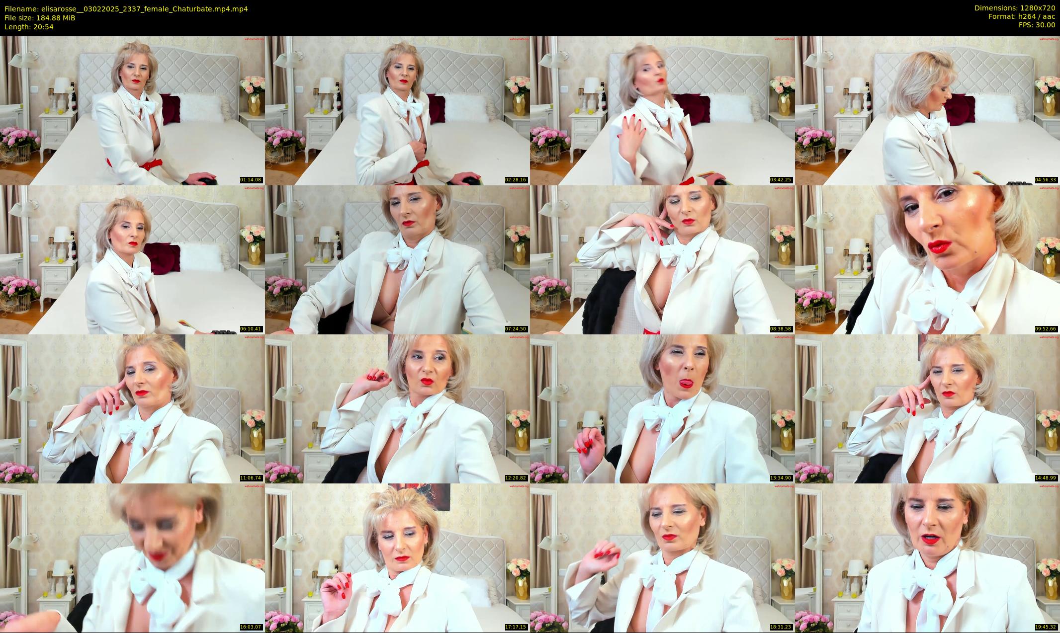 elisarosse_ — 21 minute Chaturbate female cam show recording, 720p, Feb 3, 2025
