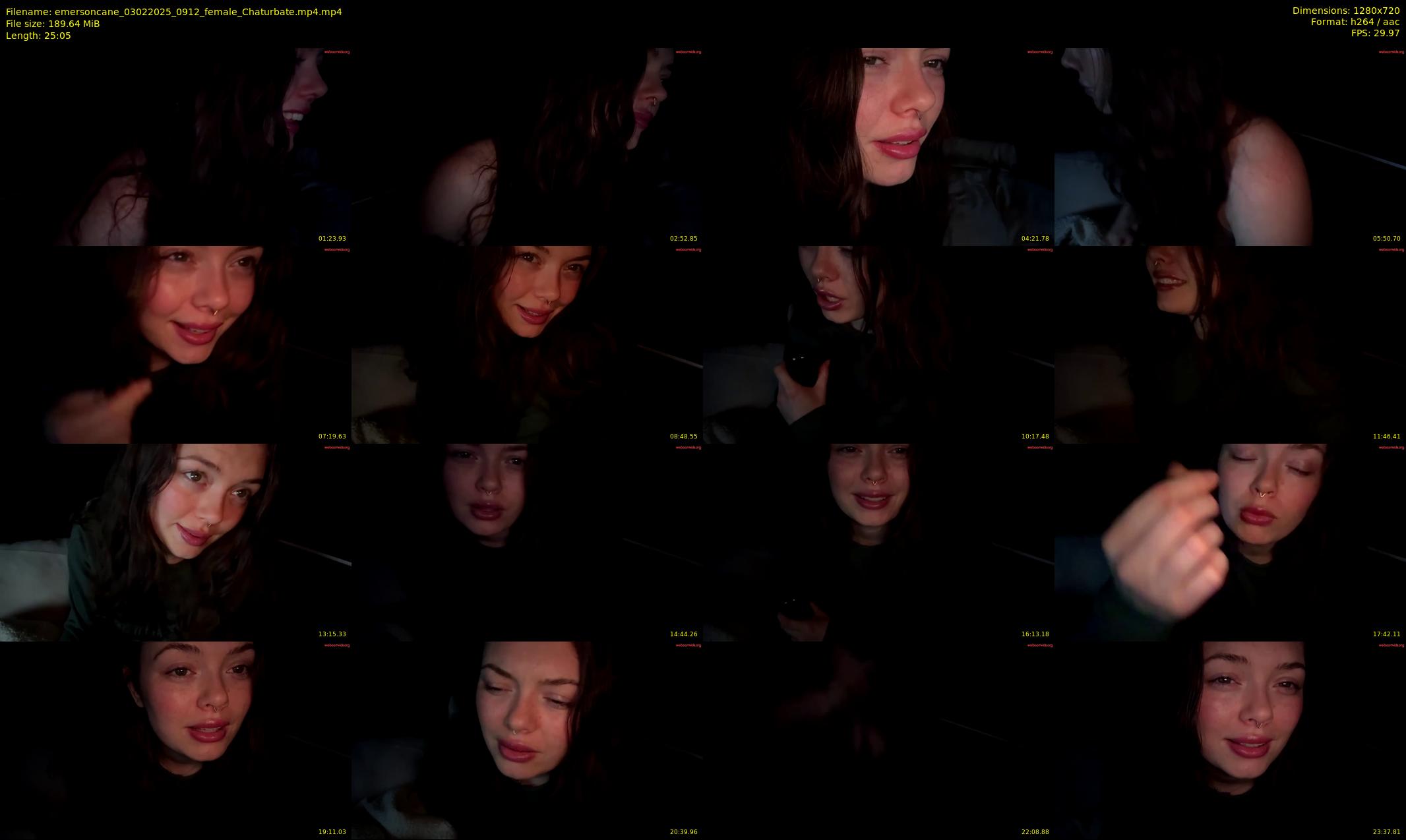 emersoncane — 26 minute Chaturbate female cam show recording, 720p, Feb 3, 2025