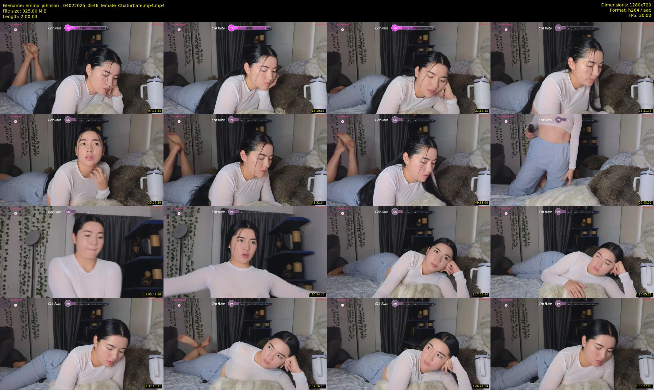 emma_johnson_ — 121 minute Chaturbate female cam show recording, 720p, Feb 4, 2025