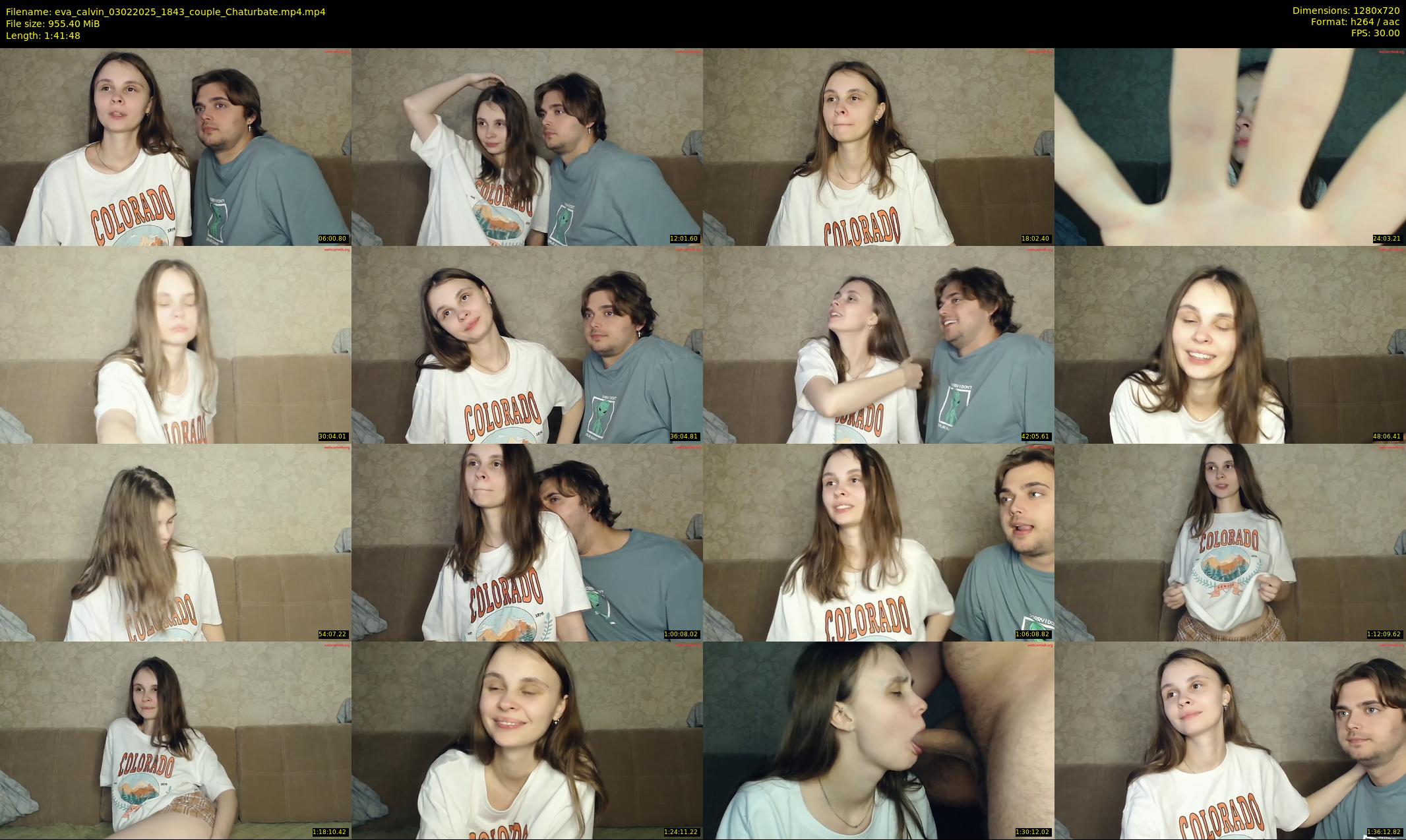 eva_calvin — 102 minute Chaturbate couple cam show recording, 720p, Feb 3, 2025