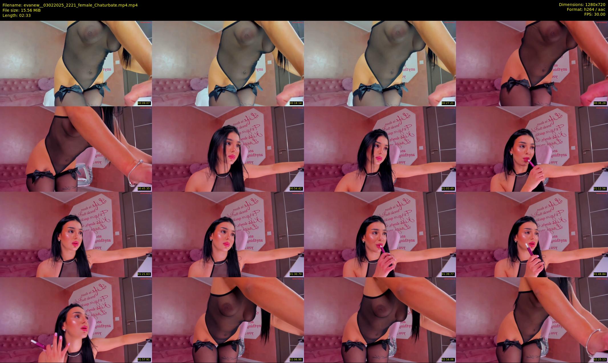 evanew_ — 3 minute Chaturbate female cam show recording, 720p, Feb 3, 2025