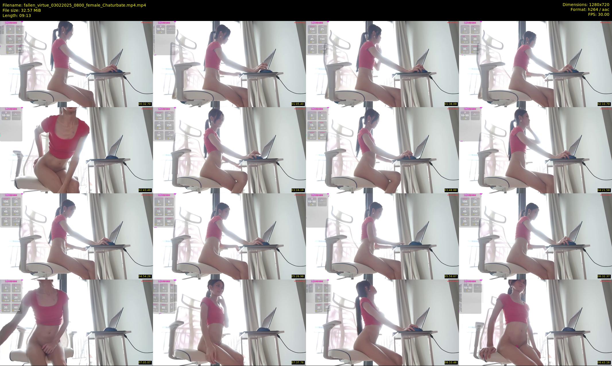fallen_virtue — 10 minute Chaturbate female cam show recording, 720p, Feb 3, 2025