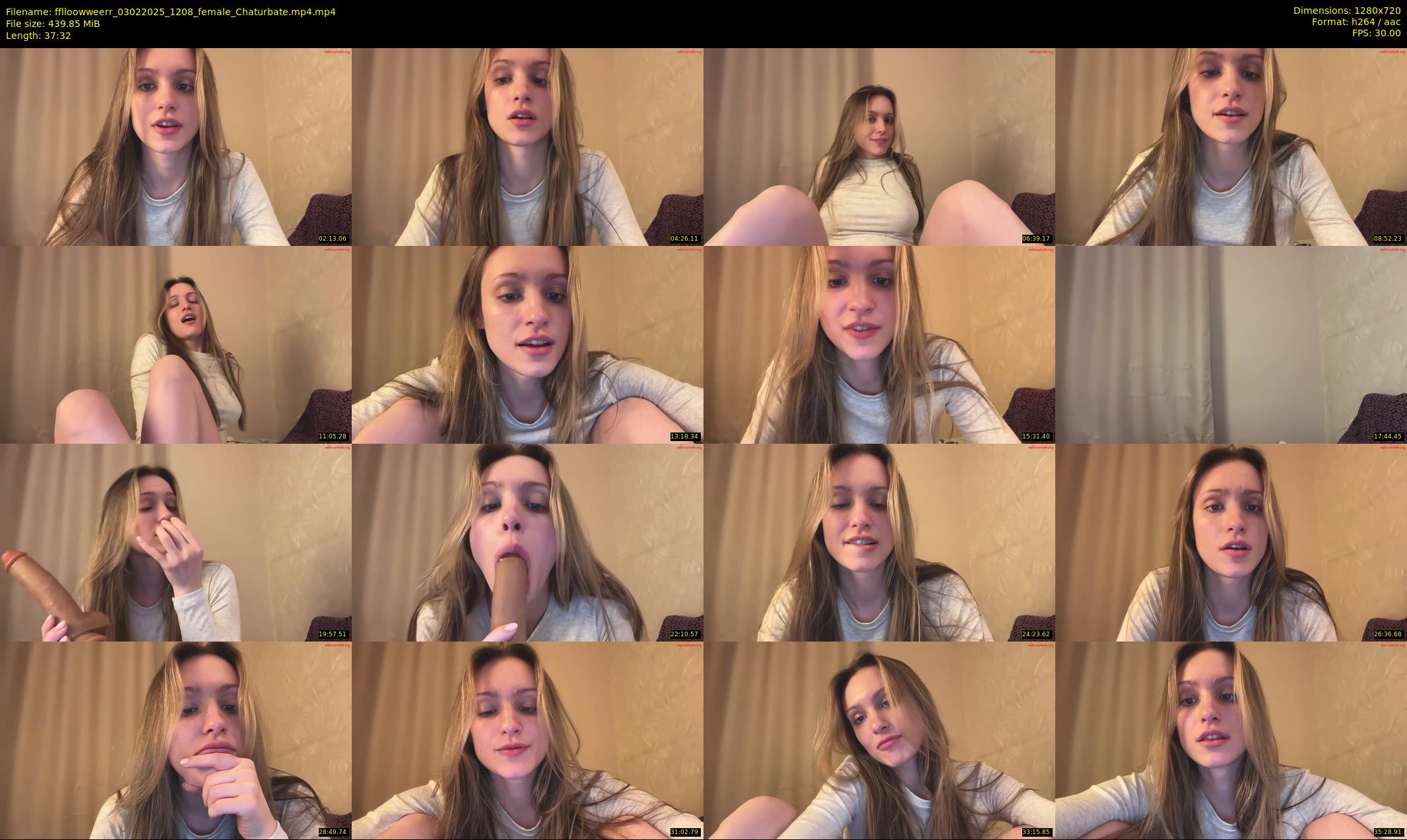 fflloowweerr — 38 minute Chaturbate couple cam show recording, 720p, Feb 3, 2025